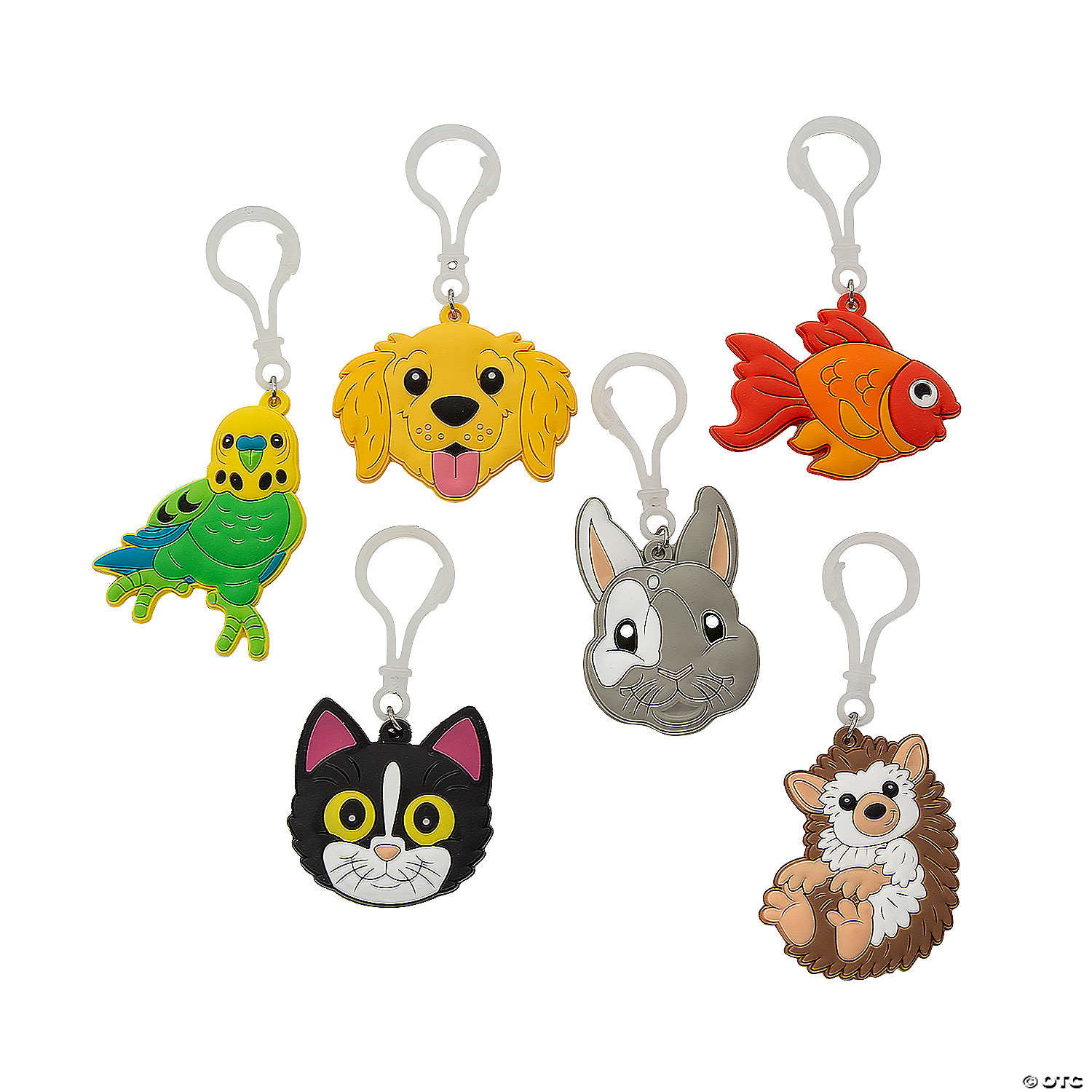 Playful Pet Junction Collectible Keychains - Main Image