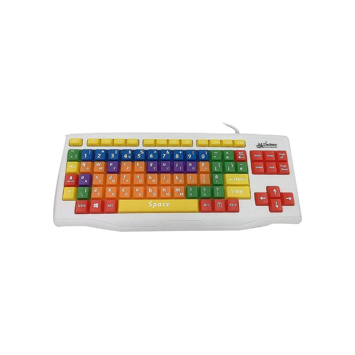 Playlearn Color Coded Childrens Computer Keyboard | Oriental Trading