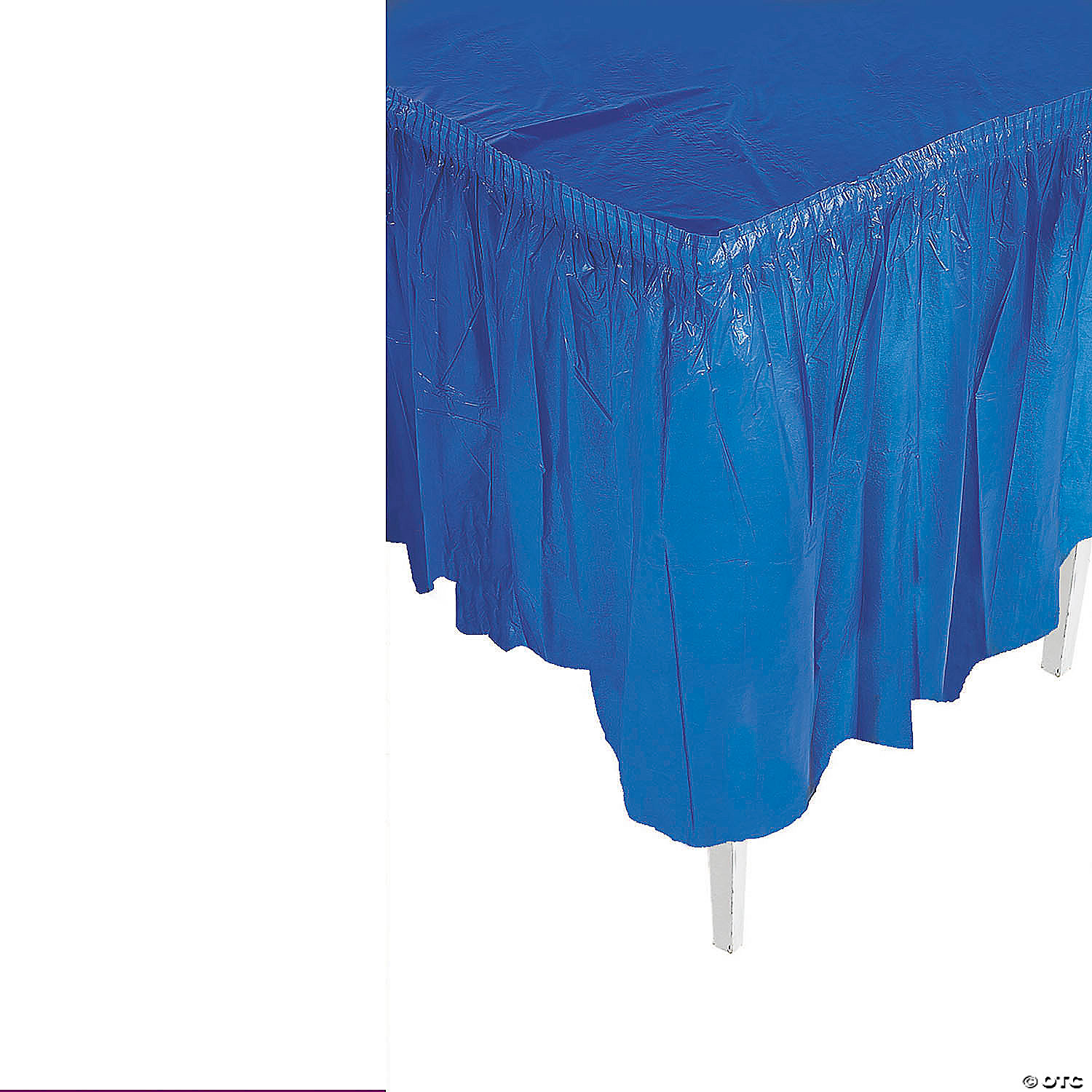 Lime Green Plastic Table Skirt 29 x 14 ft. Food Service Equipment