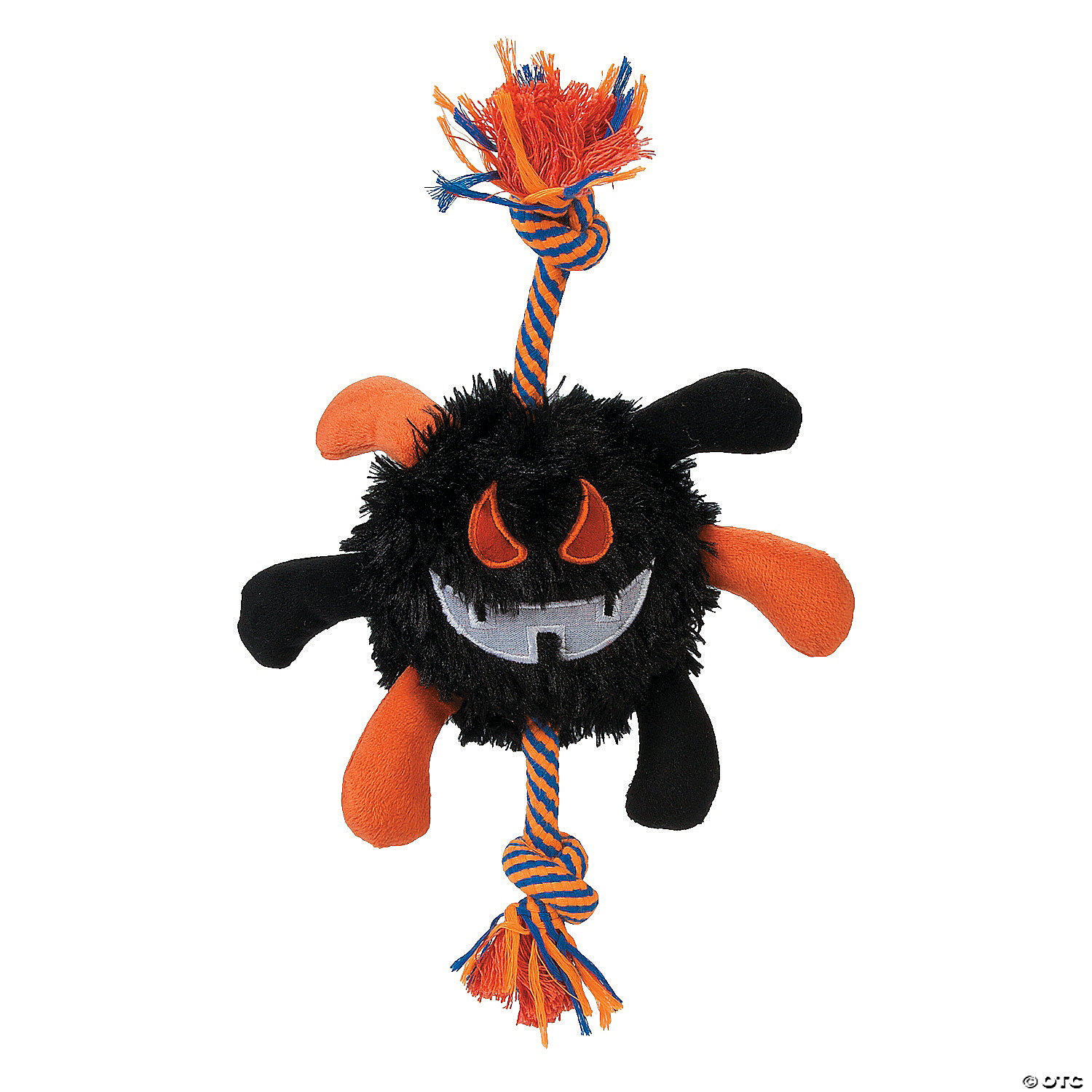 halloween spider dog toy