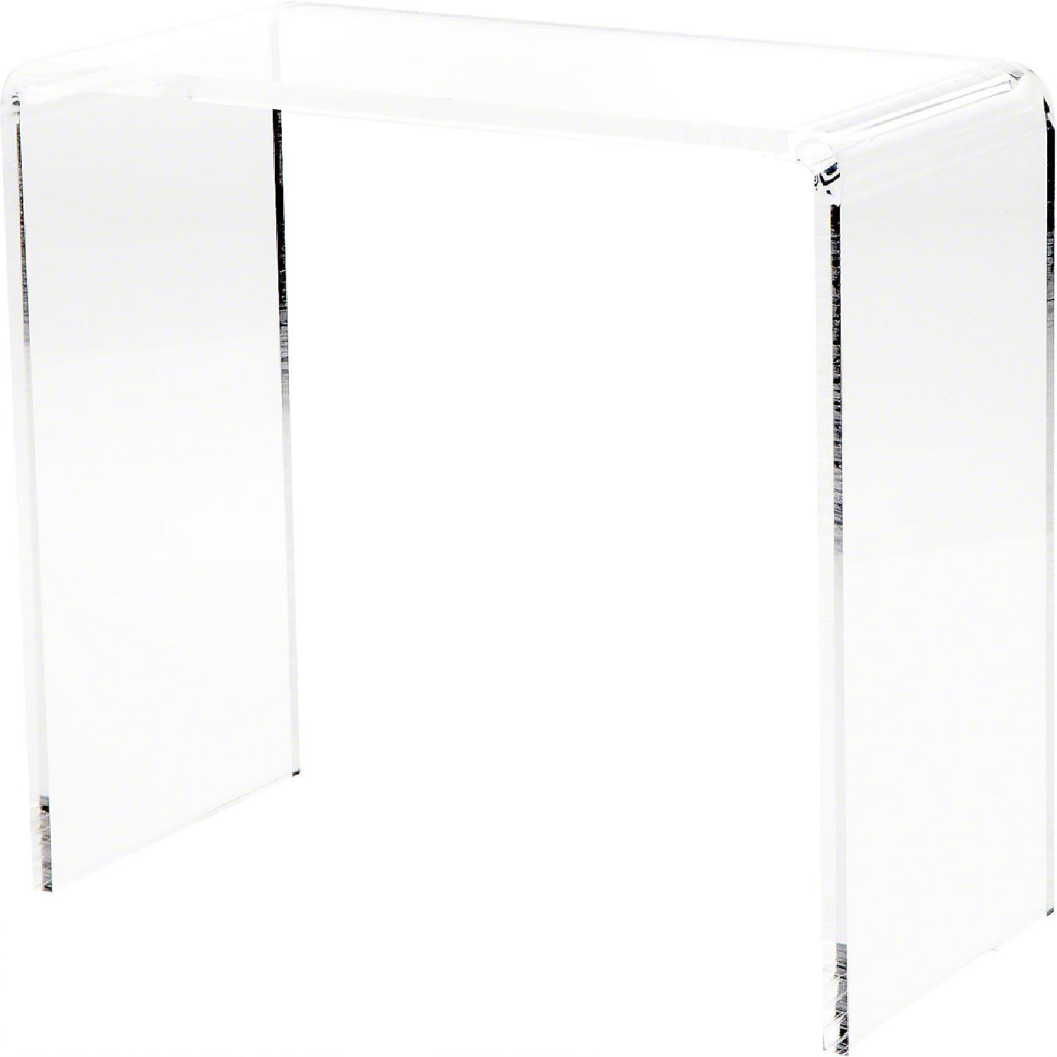Plymor Clear Acrylic Vertical Rectangular Display Riser, 12