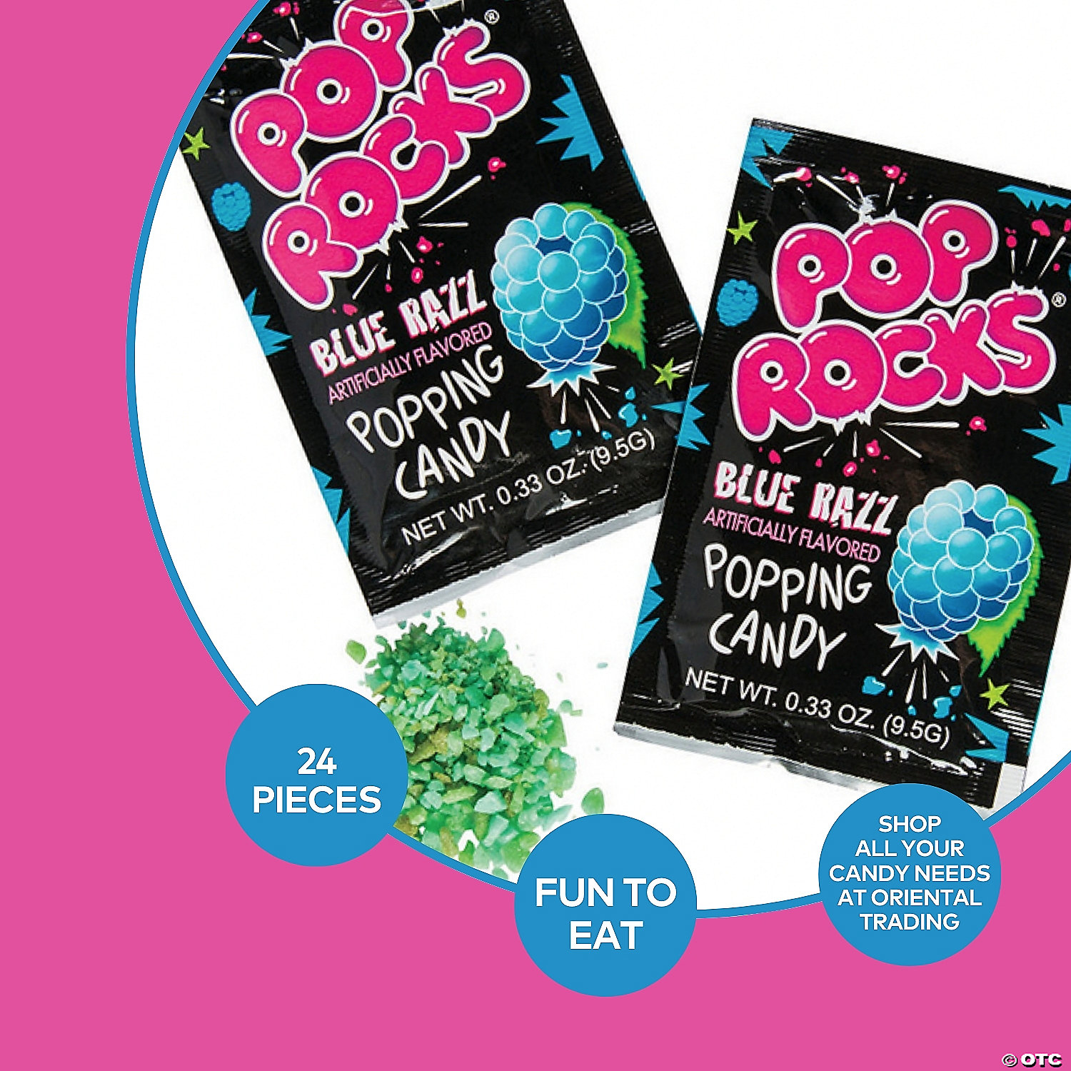 Pop Rocks® Blue Raspberry Hard Candy