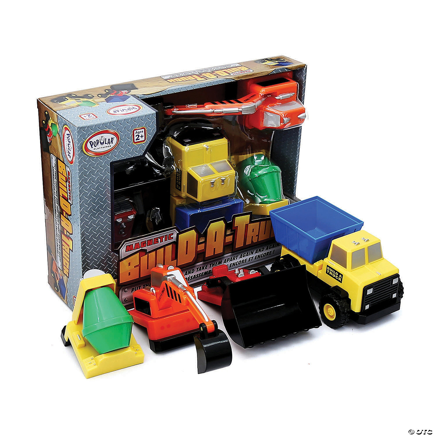 Popular Playthings Magnetic Build-a-Truck™ Construction Set | Oriental  Trading