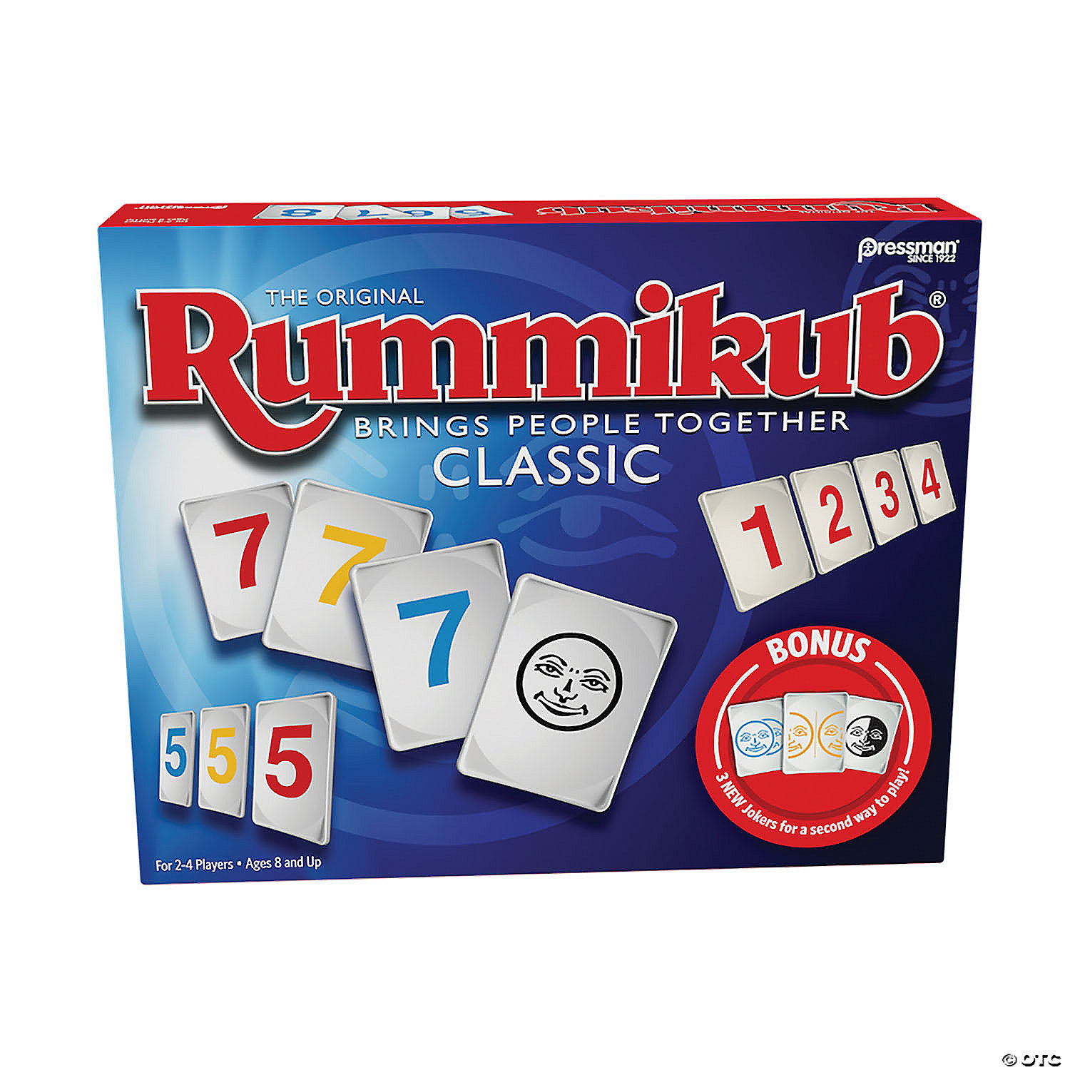 Verovering Humanistisch Spelen met Pressman Large Number Rummikub Game | Oriental Trading