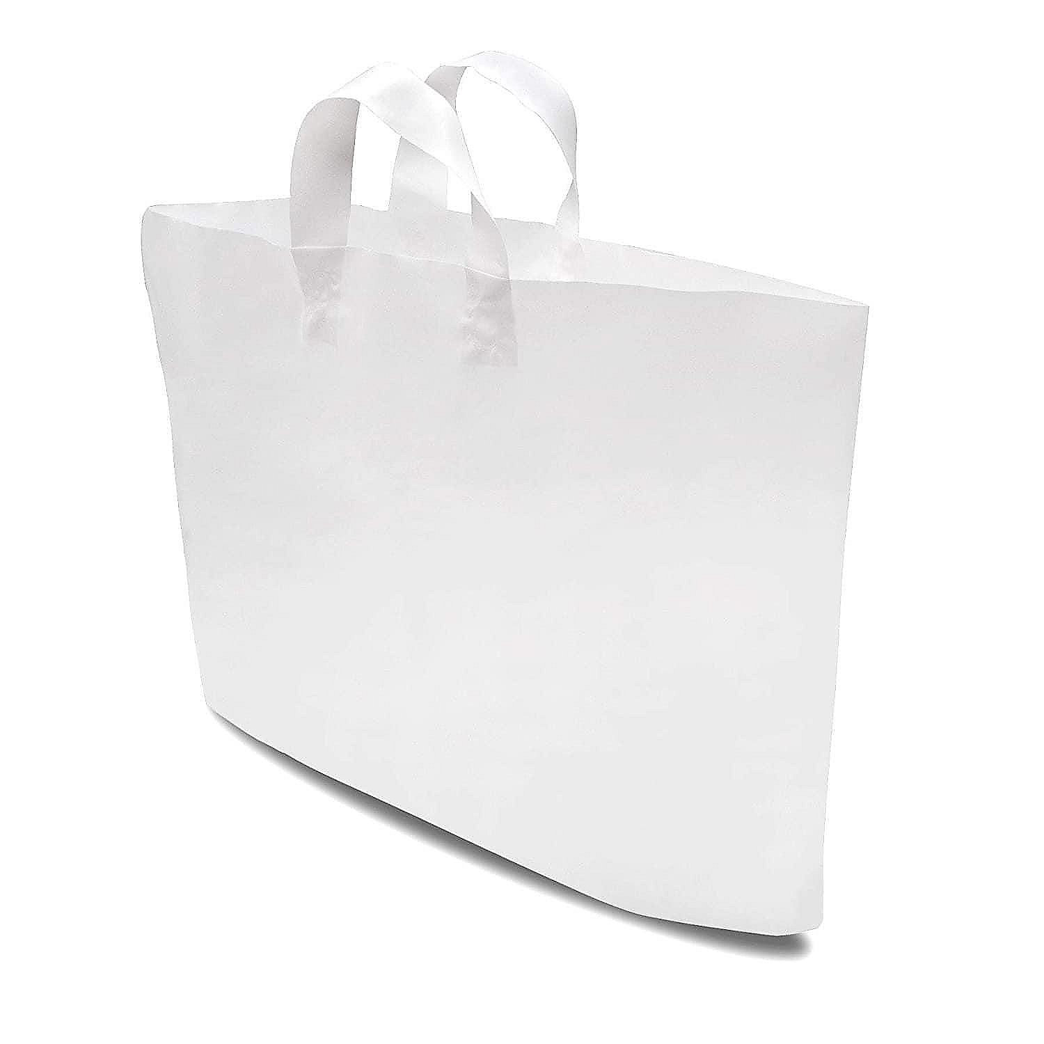 Prime Line Packaging Clear Plastic Bags with Soft Loop Handles