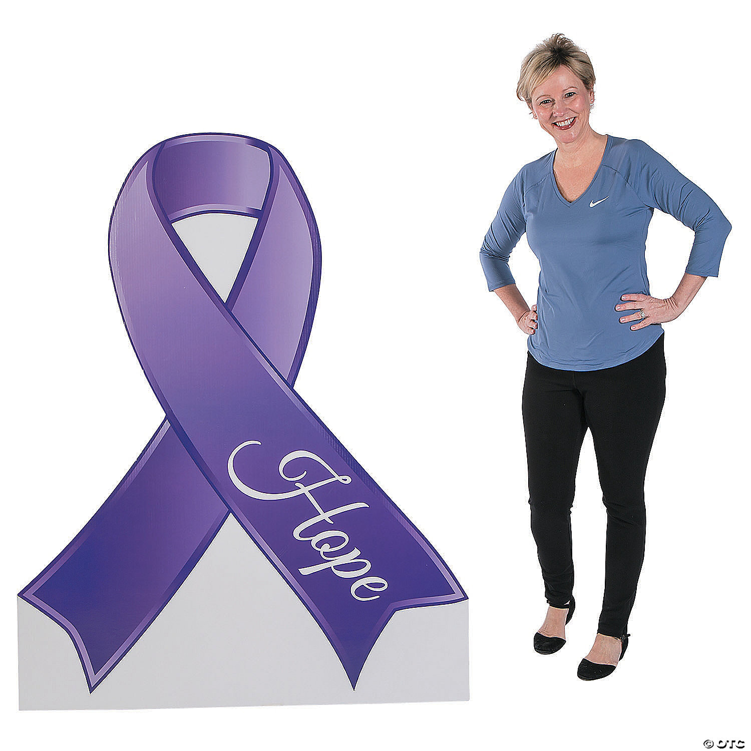 Purple Awareness Ribbon