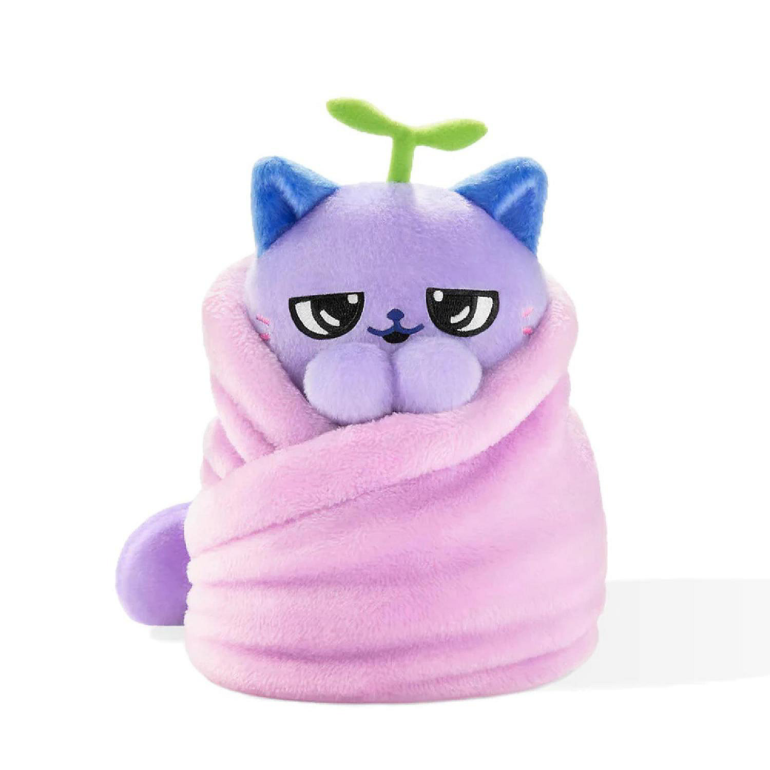 Purritos 7 Inch Plush Cat in Blanket Beans | Oriental Trading