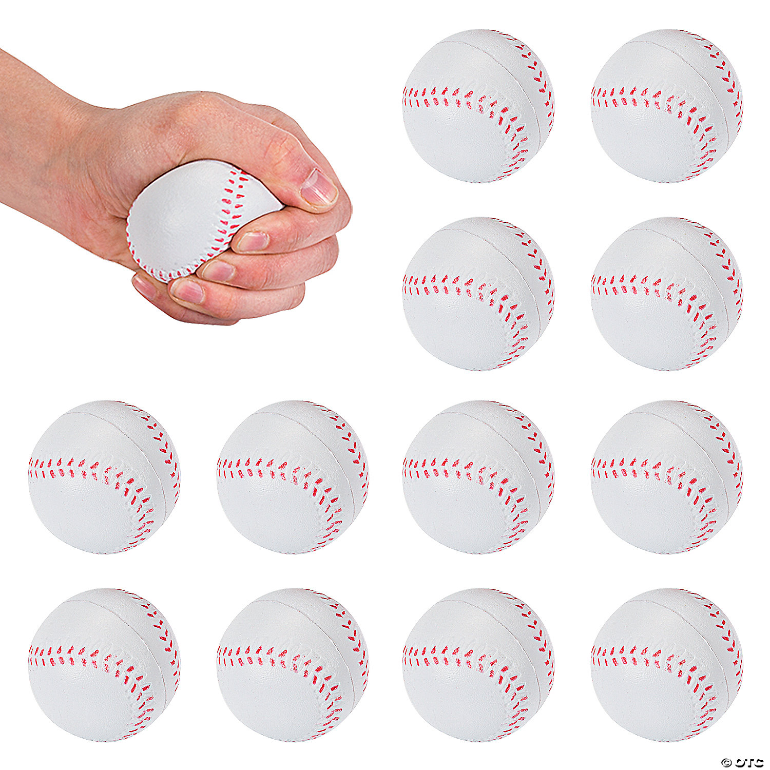 Realistic Baseball Stress Balls - 12 Pc. | Oriental Trading