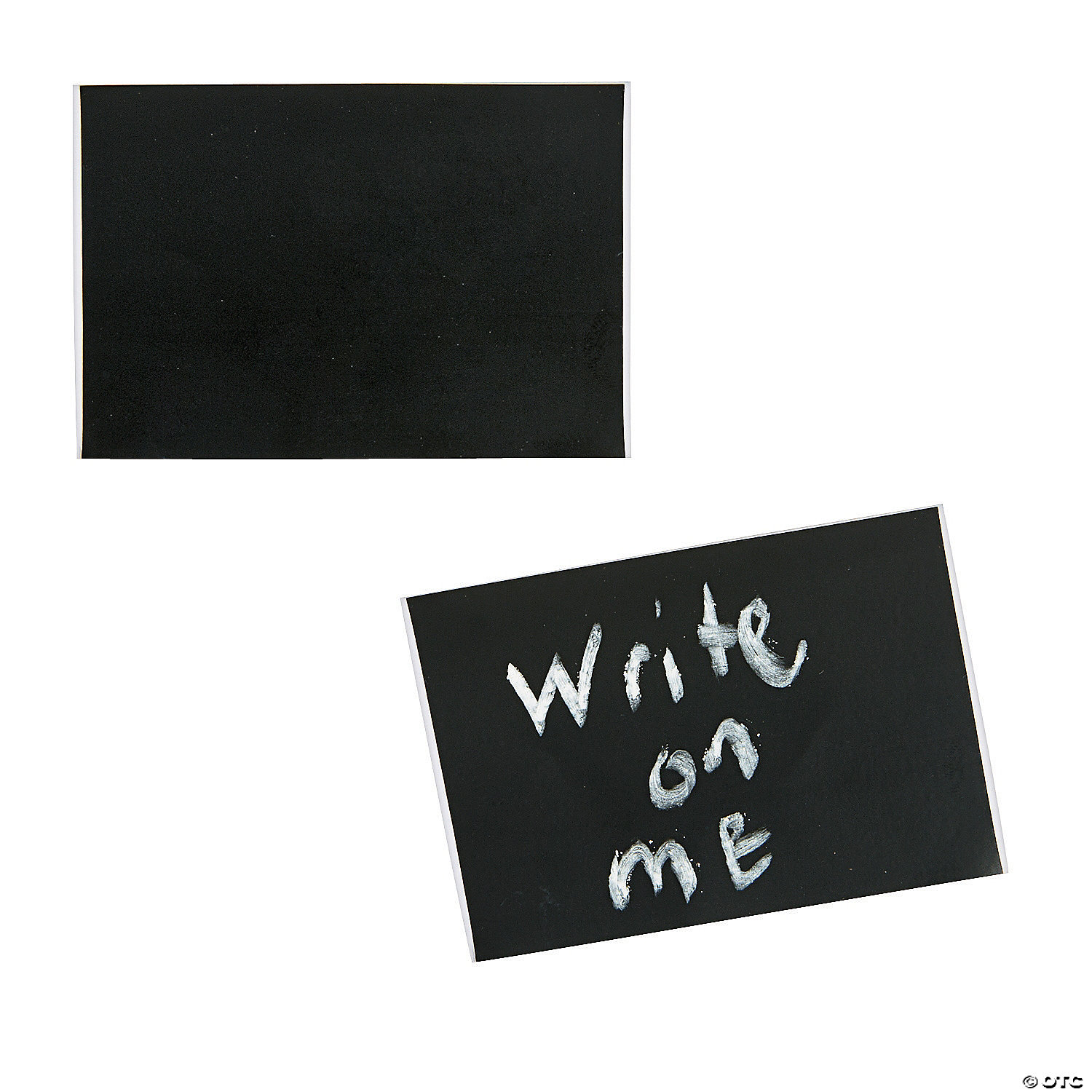 Blackboard Sticker 2 x 100 Piece Table Foil Sticker Labels Adhesive Film Self Adhesive 