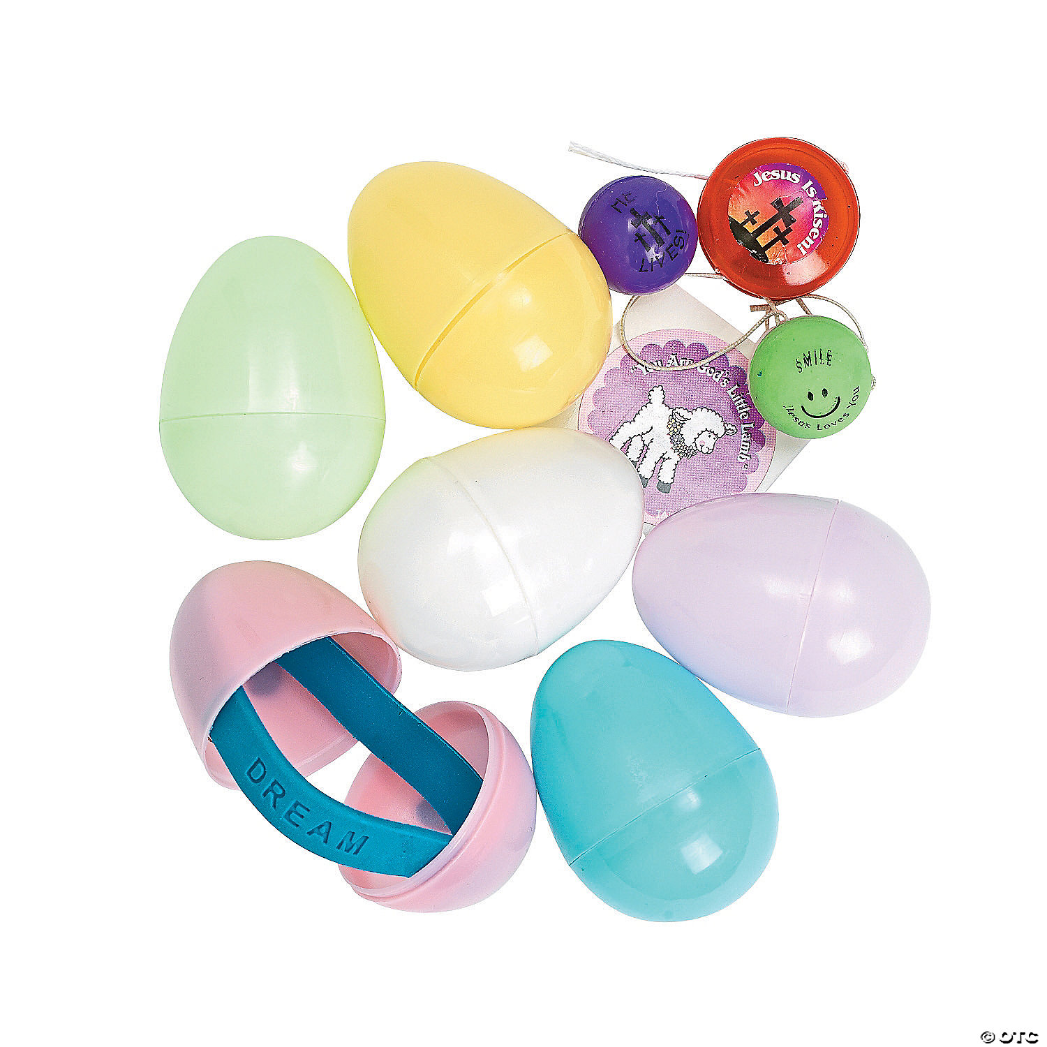 pre filled plastic easter eggs