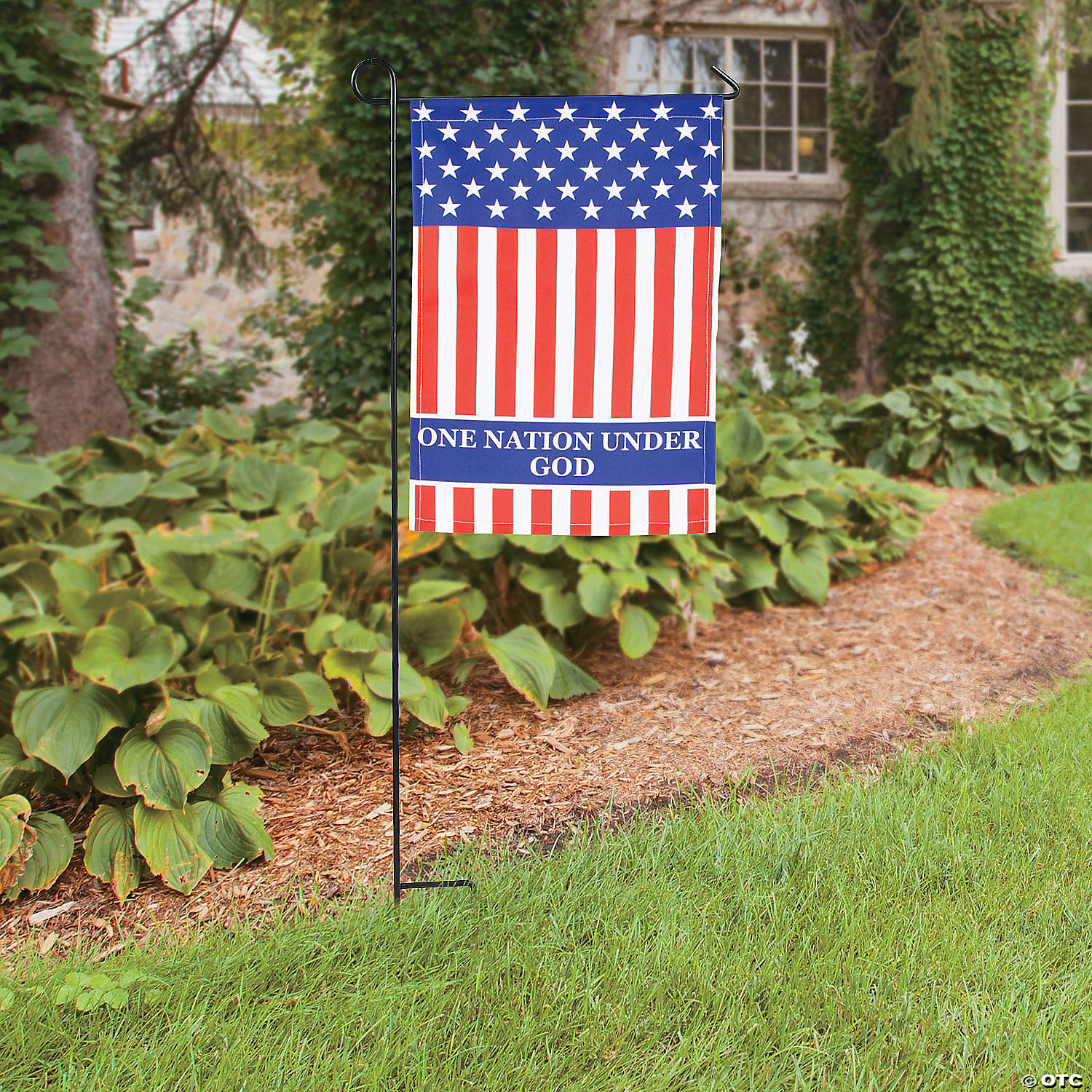 Details about  / 4th Of July Flag Double Sided Sunflower God Bless America Garden Flag .