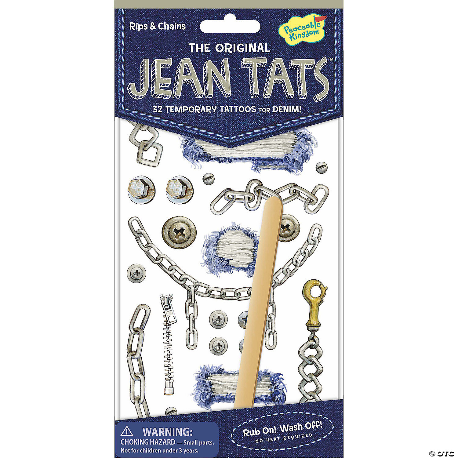 jeans with chains for rips