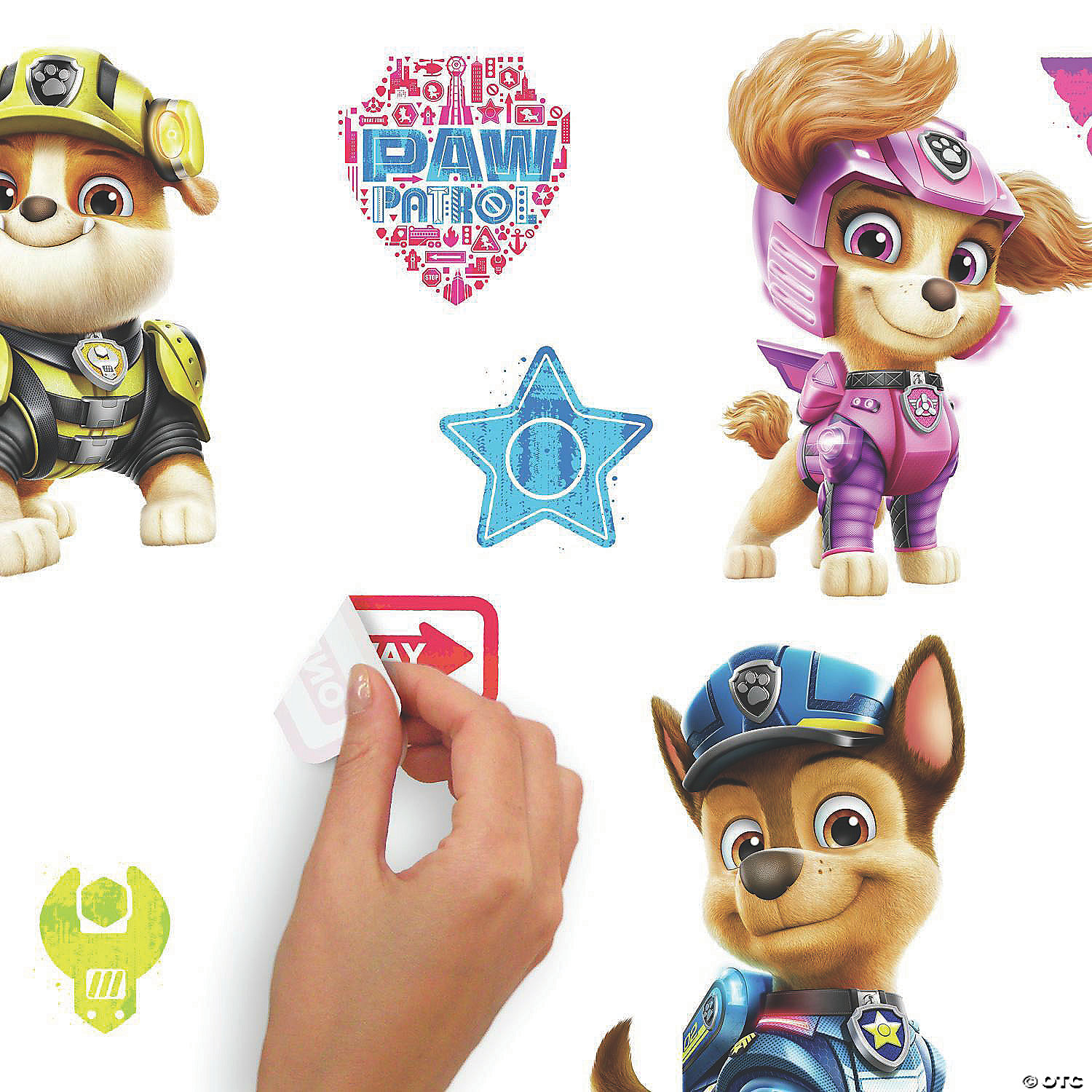 PAW PATROL PHOTO PAPER WALL STICKER WALL DECAL