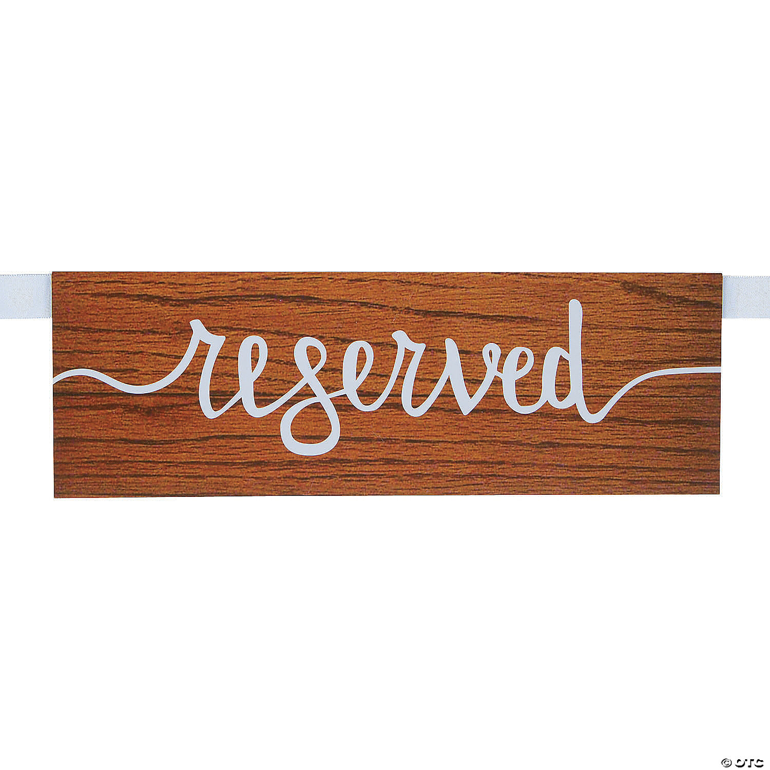6 Pieces Wooden Reserved Sign Hanging Reserved Seating Sign Rustic Wedding Signs Reserved Signs for Wedding Chairs Wood Signs Decorative Signs and Plaques with Jute Rope for Important Events Supplies 