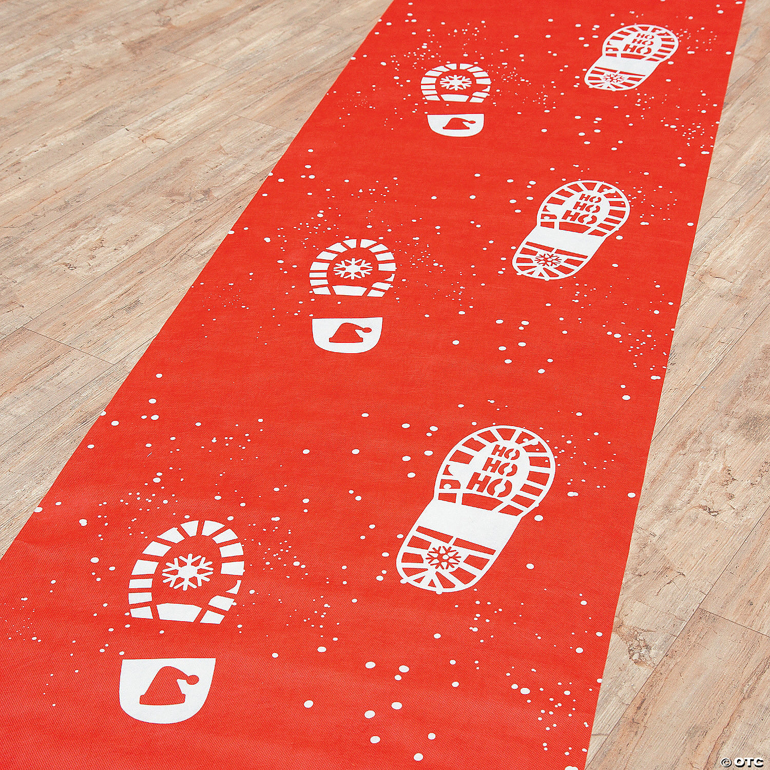 Santa Footprint Floor Runner Discontinued