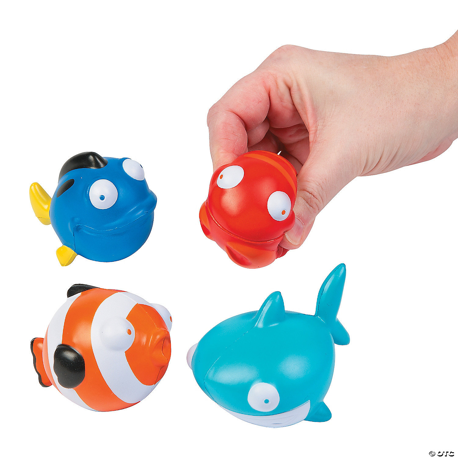 Sea Life Stress Toys - 12 Pc. - Discontinued