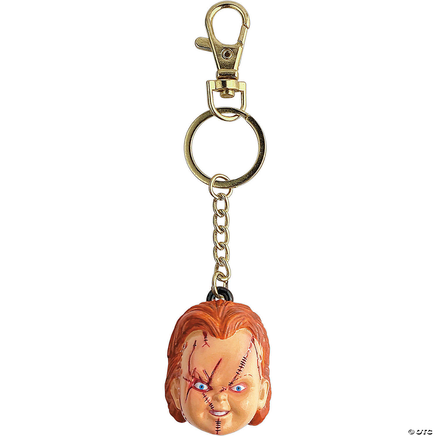 Seed Of Chucky™ Chucky Head Full-Color Keychain | Oriental Trading