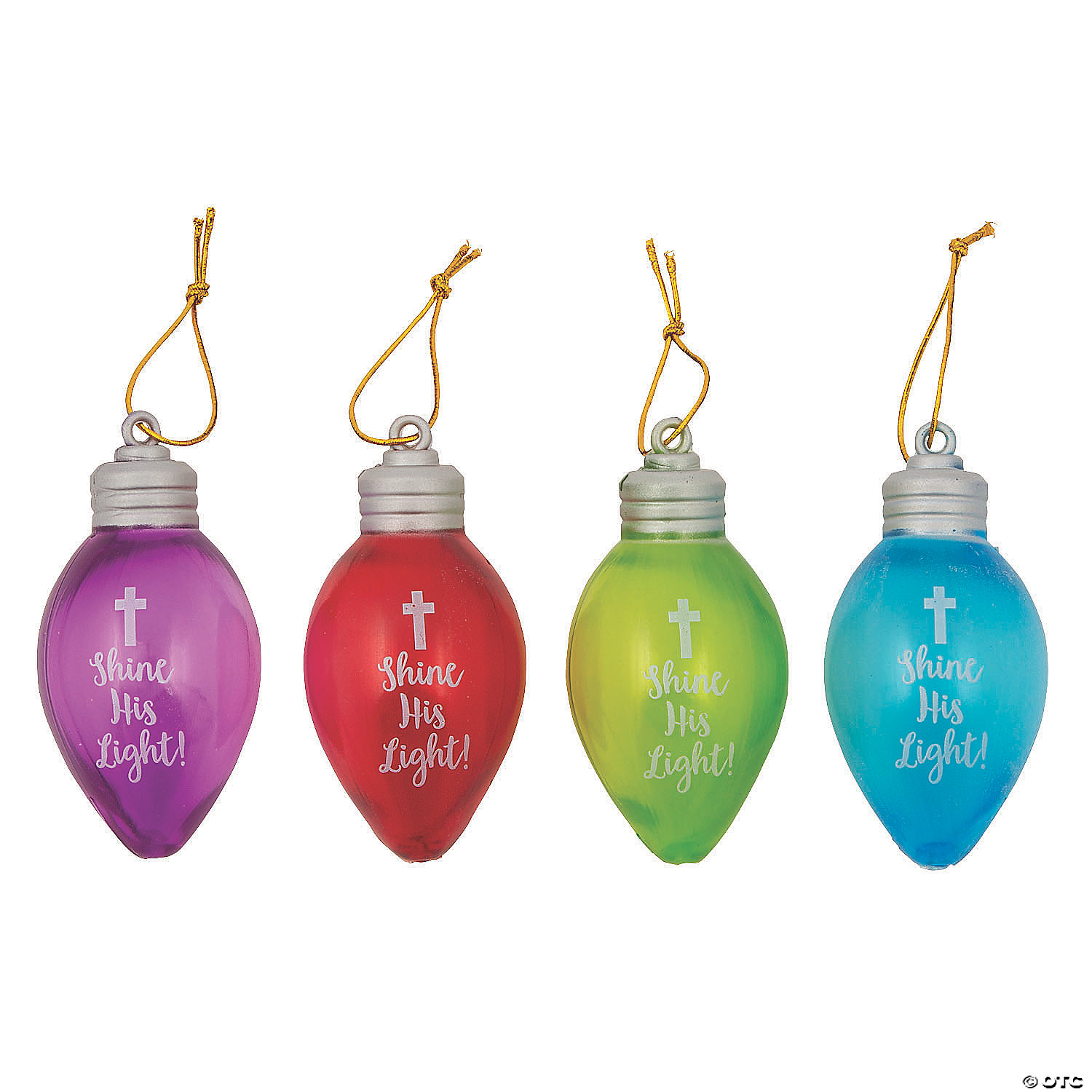 Christmas light ornaments
