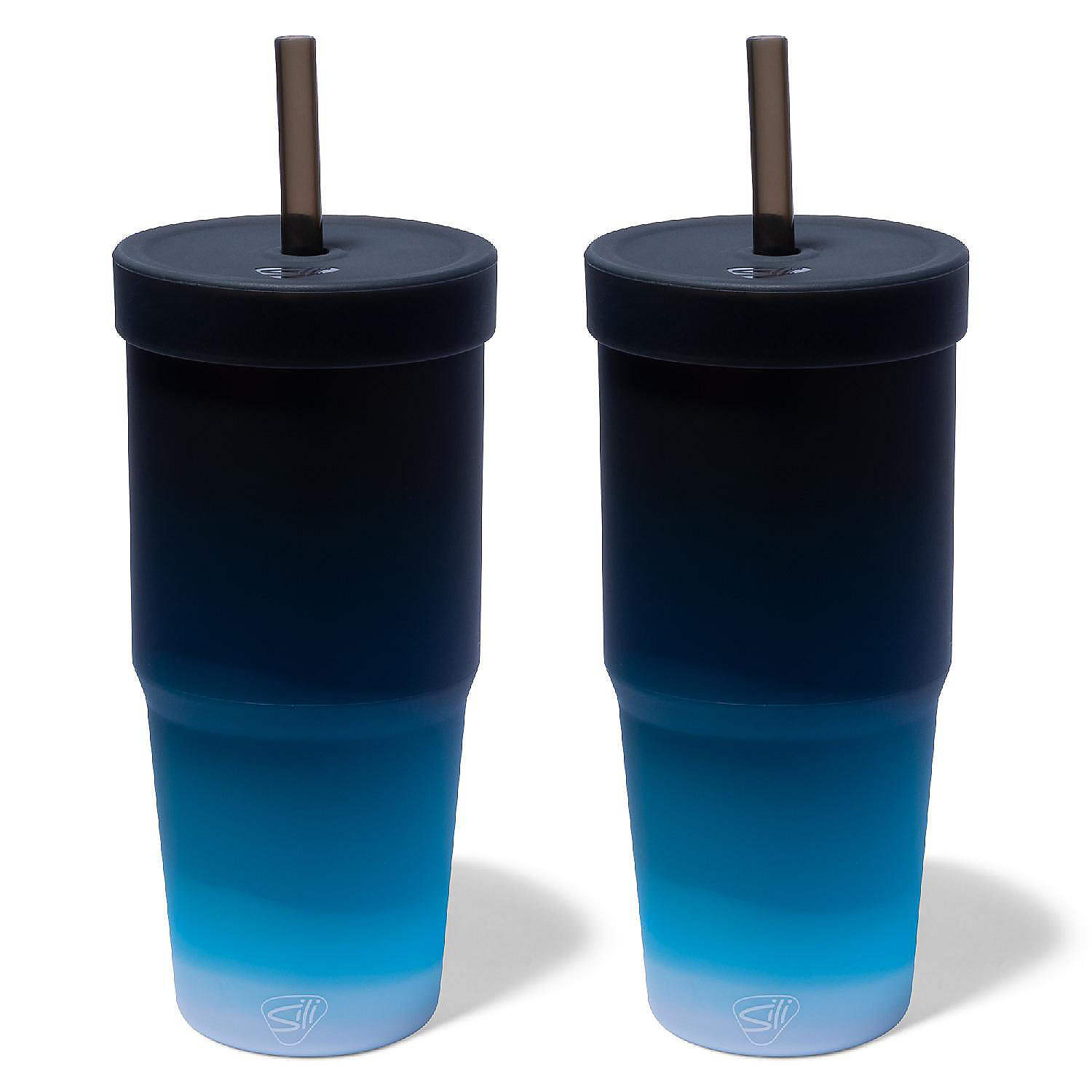 silipint-silicone-32oz-straw-tumblers-2-pack-moon-beam-unbreakable
