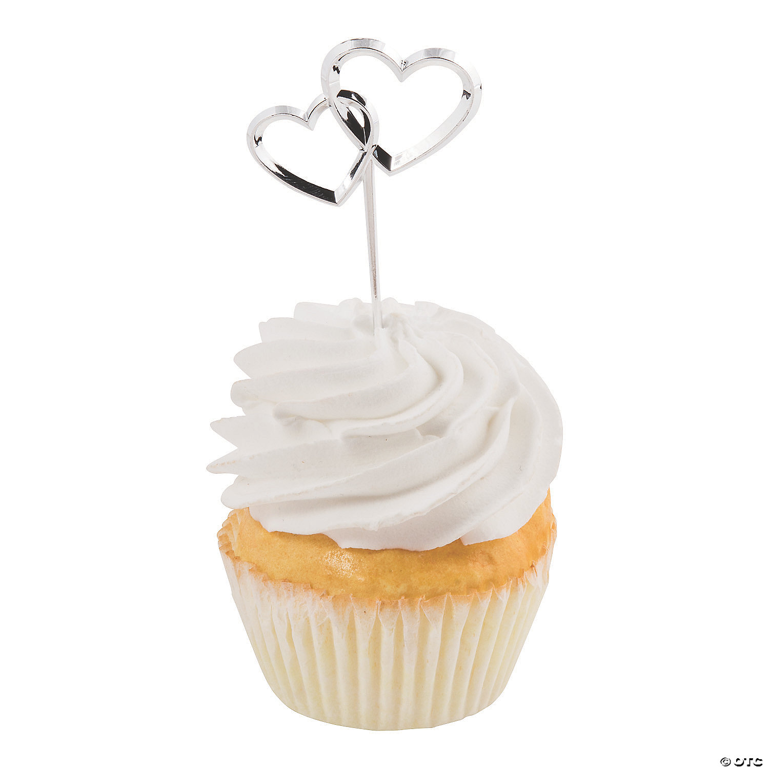 1 Dozen Heart Cupcake Picks