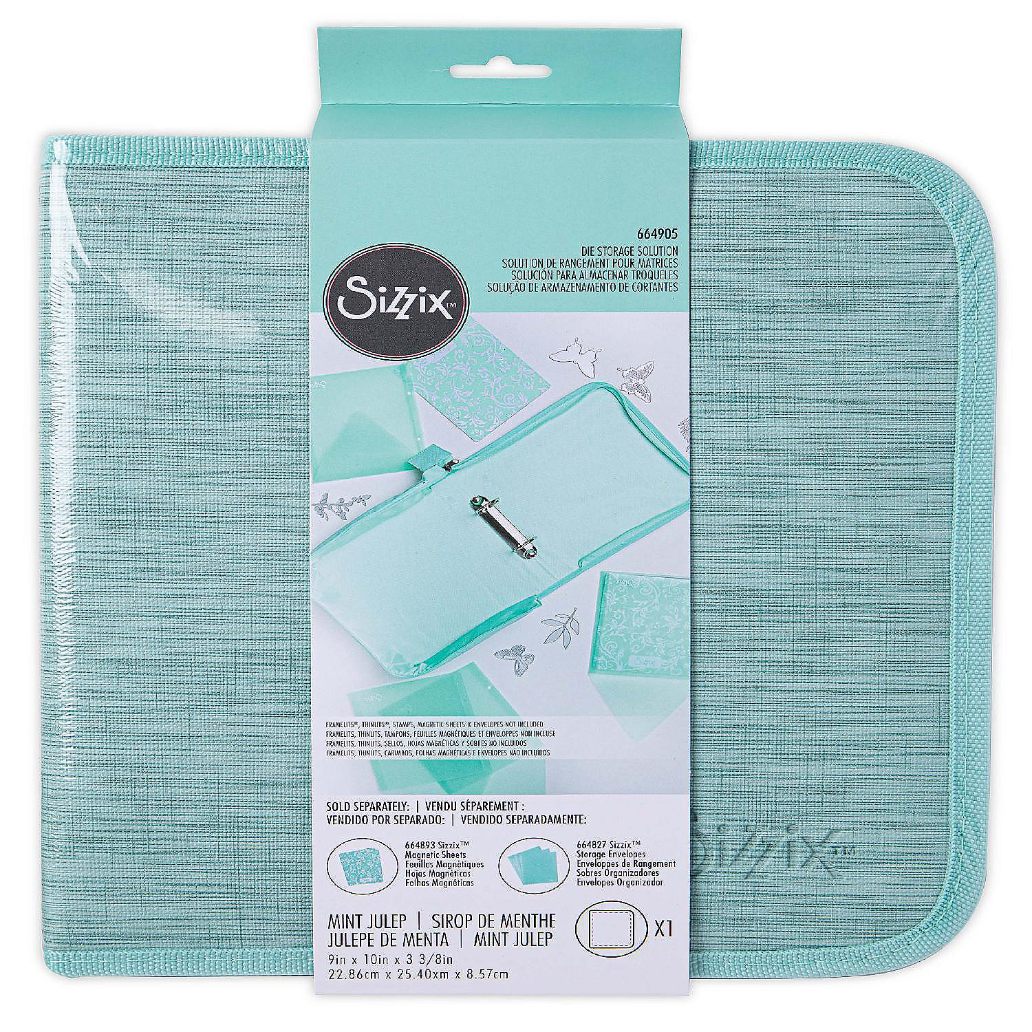 Sizzix Framelits & Thinlits Die Storage SolutionMint Julep Oriental
