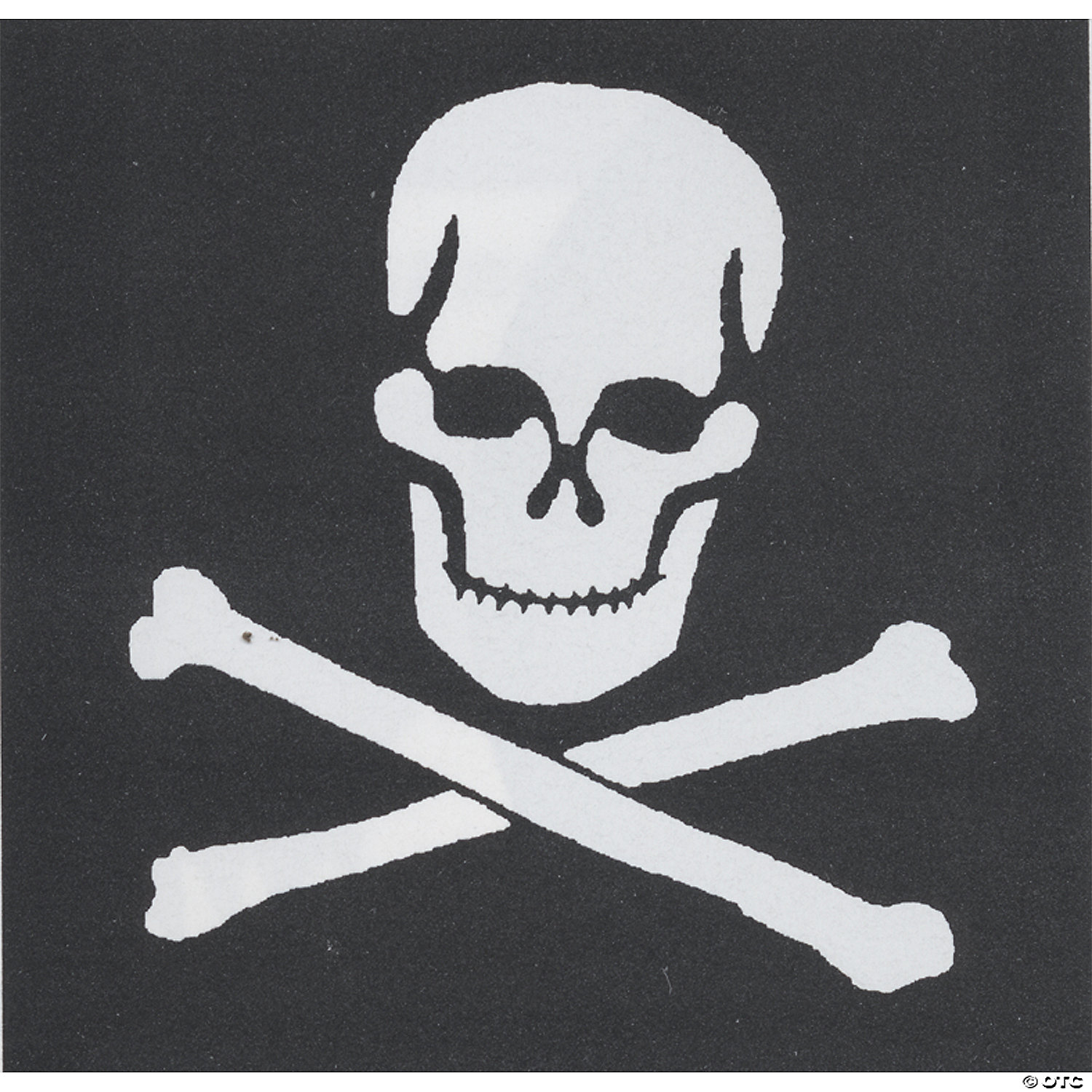 Skull and Crossbones Stencil 101 