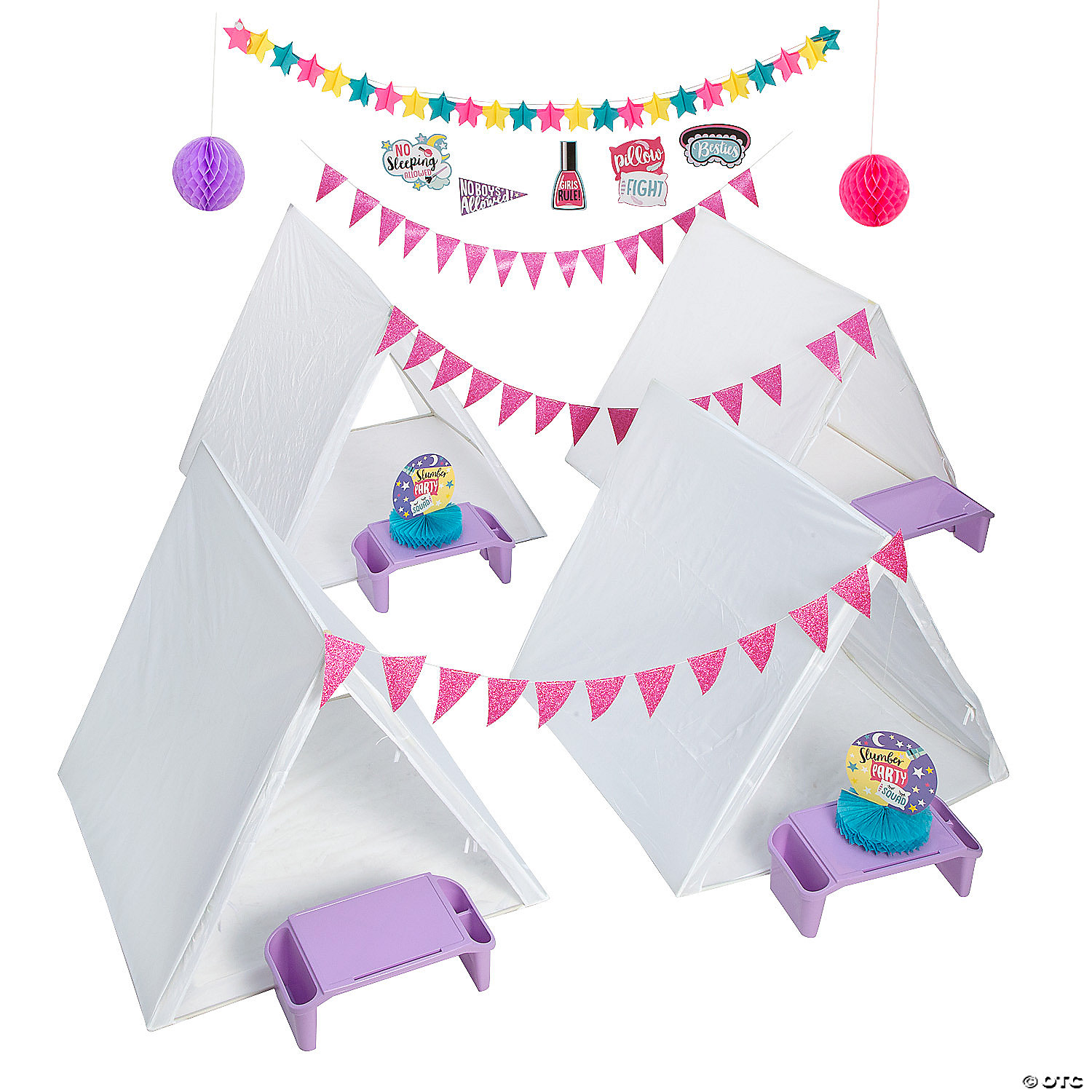 Slumber Party Kit for 4 Guests | Oriental Trading