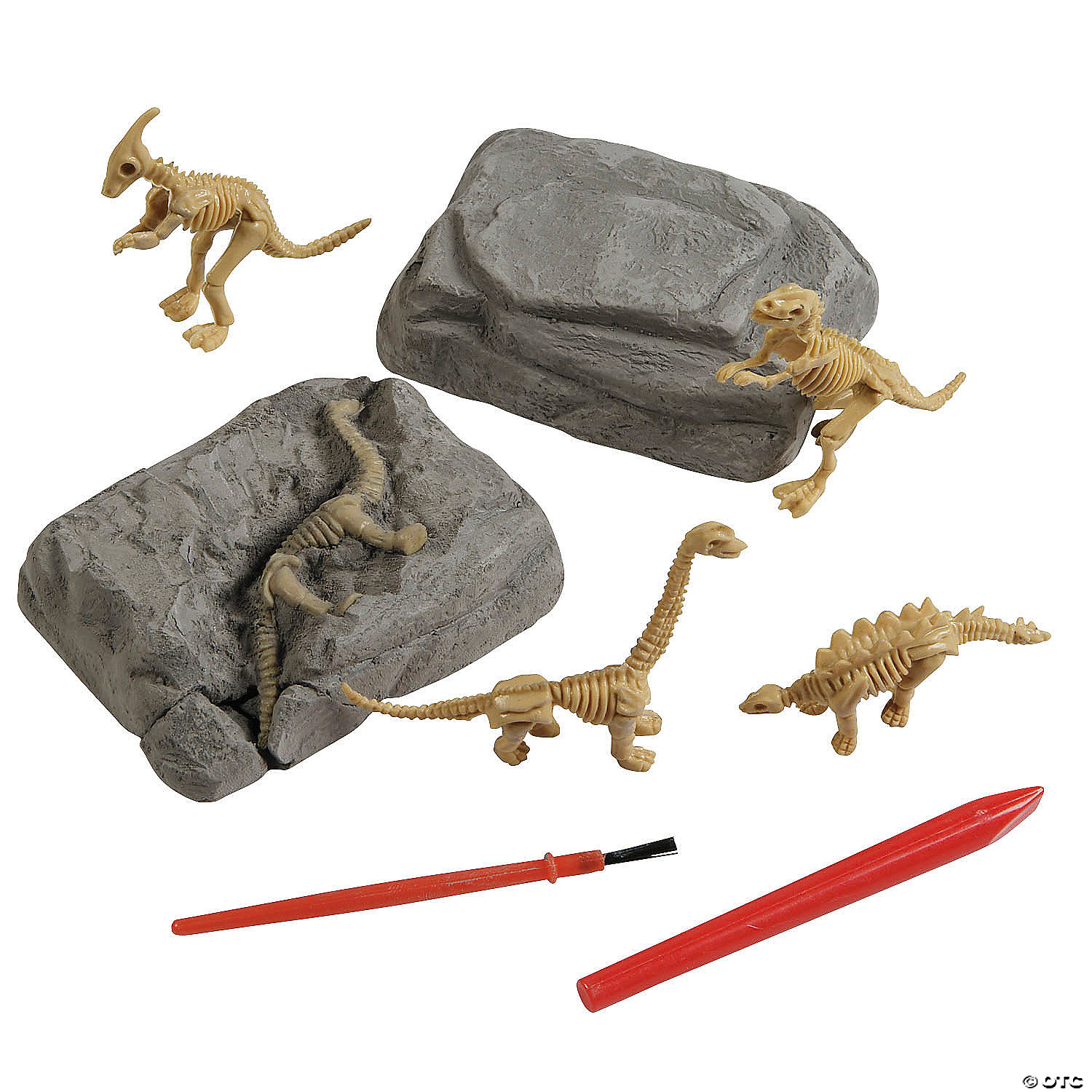 Dinosaur Fossil Excavation Kit Toys Jurassic Animal Skeleton Model Kid