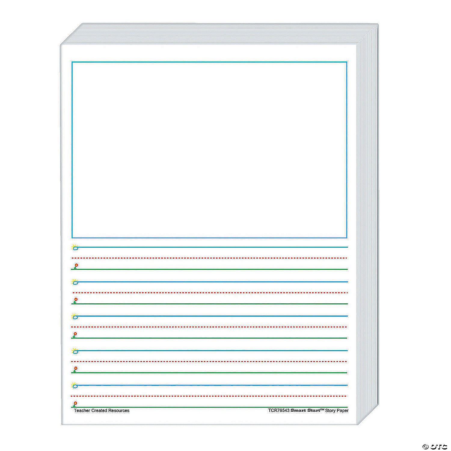 Smart Start 1 2 Story Paper 360 Sheets Per Pack Oriental Trading