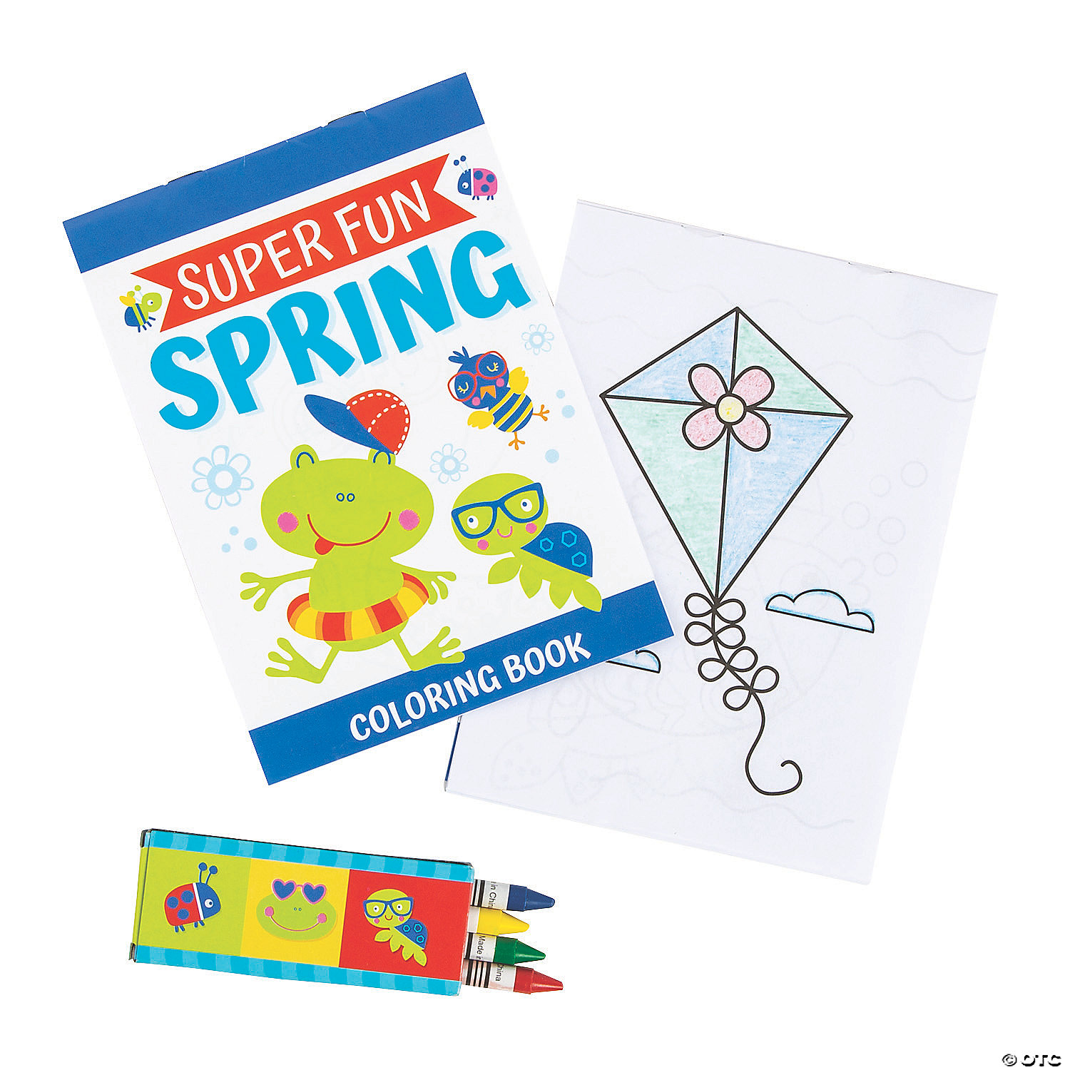 Download Snappy Spring Coloring Books With Crayons