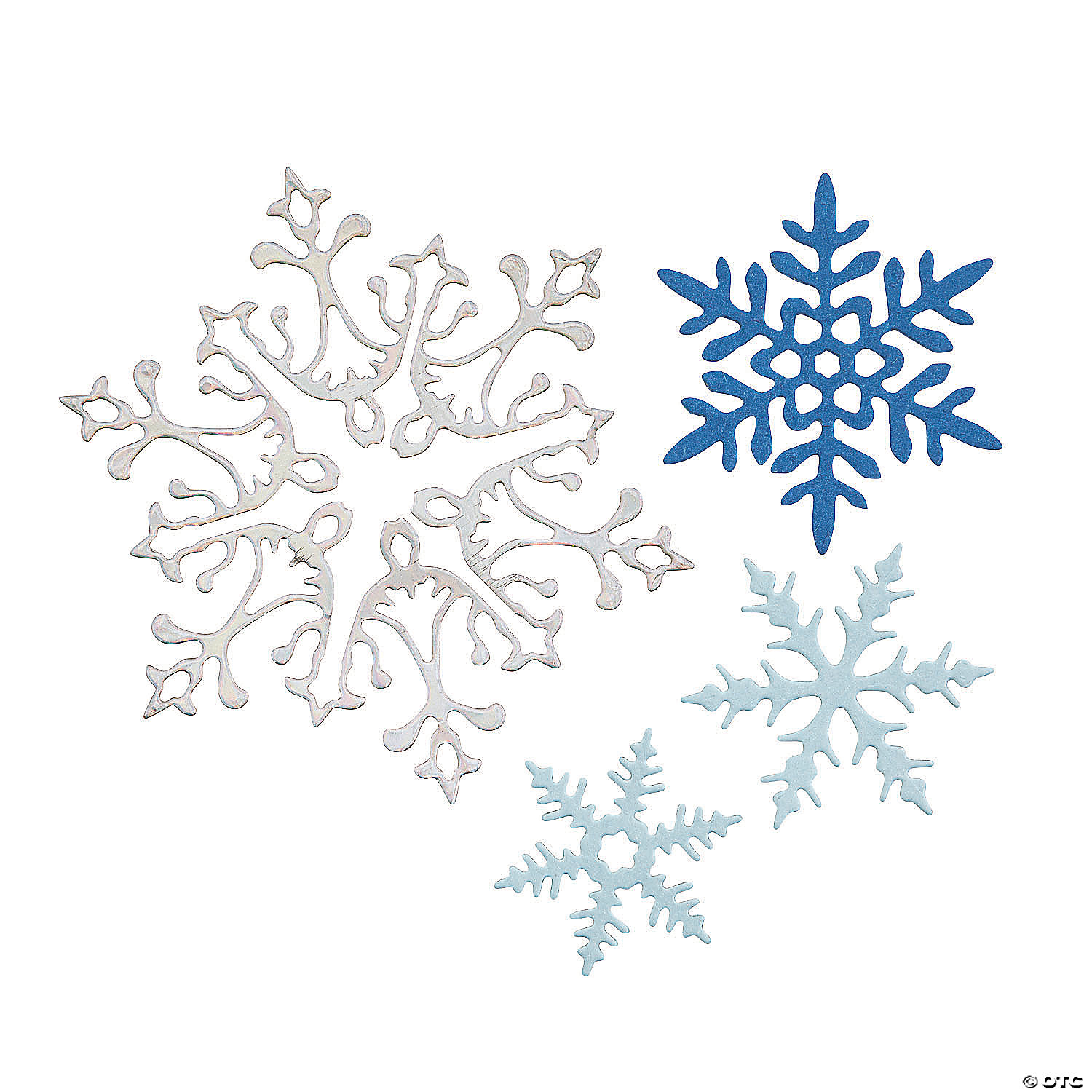 Set of 4 Snowflakes Cutting Dies Crafting Seasonal Winter by Sweet Dixie 
