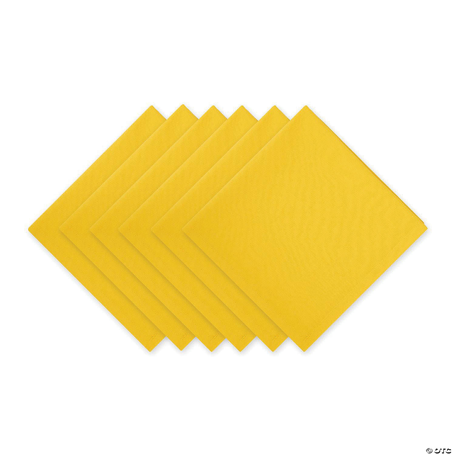 Solid Yellow Mello Napkin (Set Of 6)