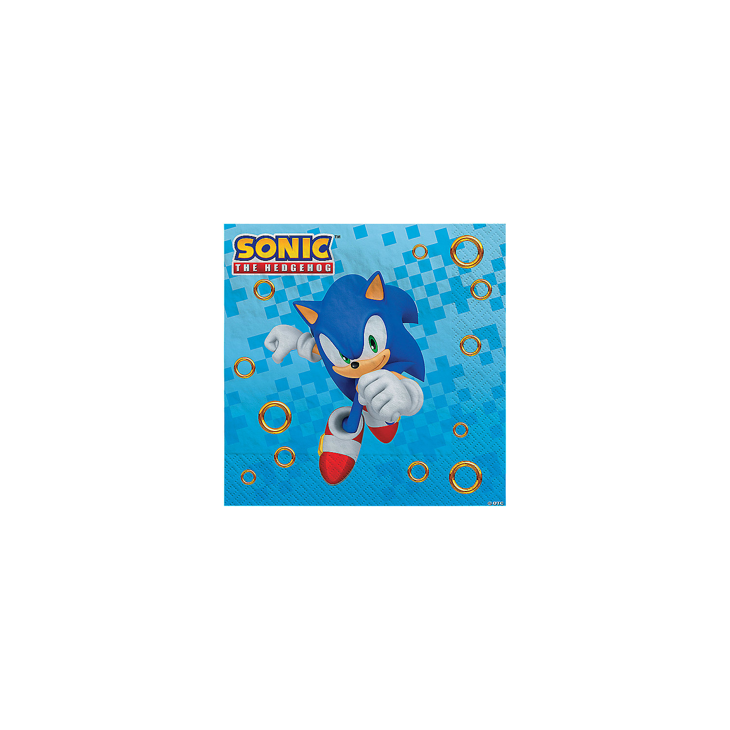 Tegenstander Kalmte Wereldwijd Sonic the Hedgehog™ Gold Rings Luncheon Napkins - 16 Pc. | Oriental Trading