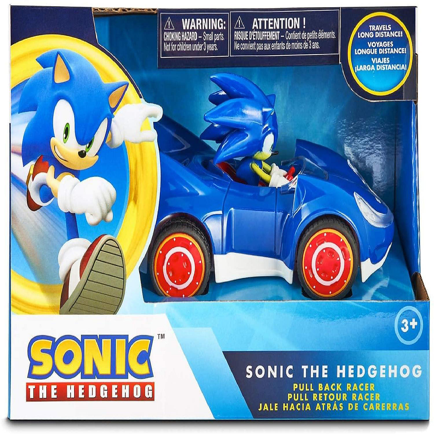 Sonic the Hedgehog Speed Star Pull Back Action Racer Oriental Trading