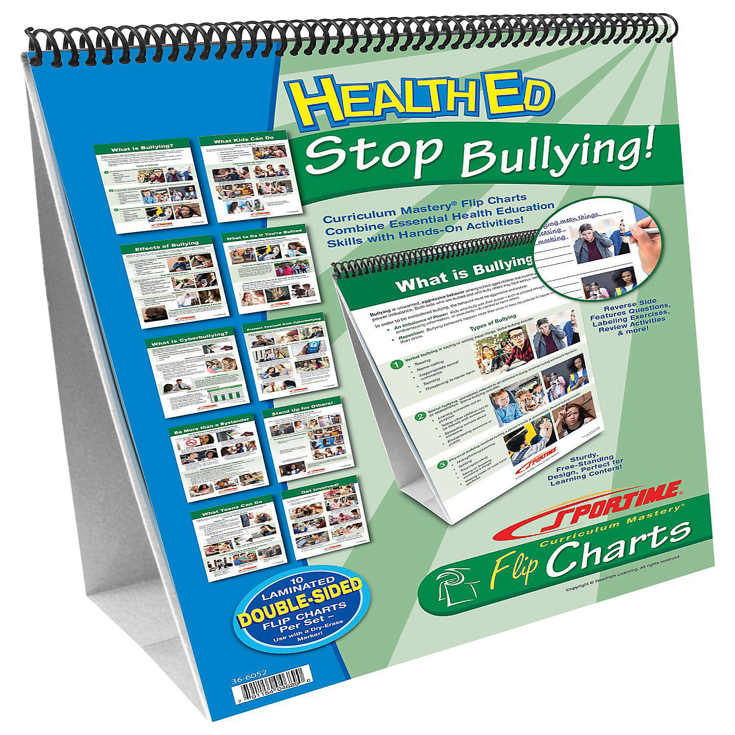 Sportime Stop Bullying! Flip Chart Set, Grades 5 to 12 Oriental Trading