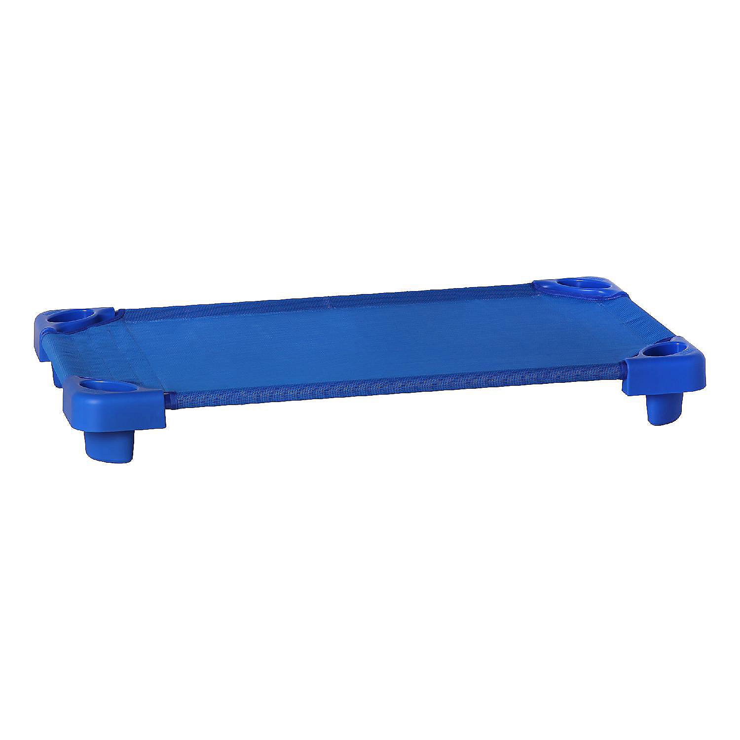 Sprogs Sprogs Blue Stackable Daycare Cot - Standard 52" L (6 Pack