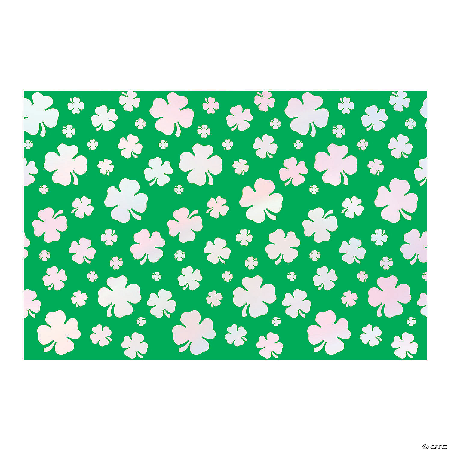 St. Patrick’s Day Iridescent Backdrop - 3 Pc. | Oriental Trading