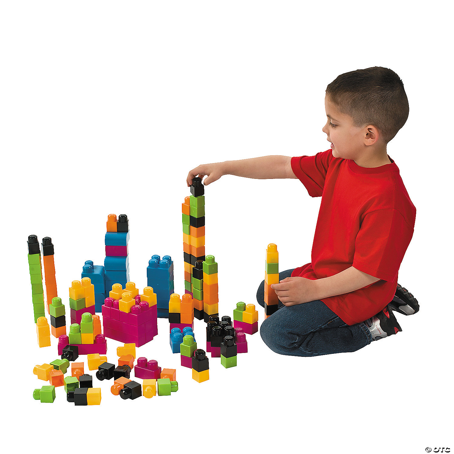 stacking building blocks