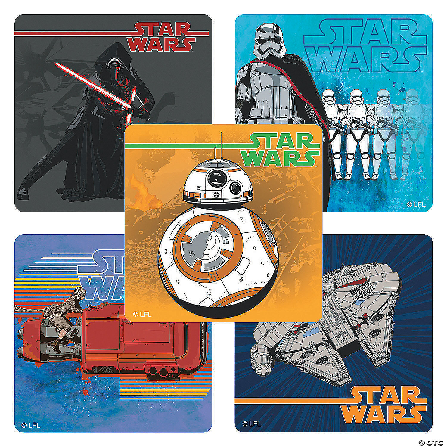 Star Wars Stickers Includes Stickers From The Force Awakens Plus A Free Album