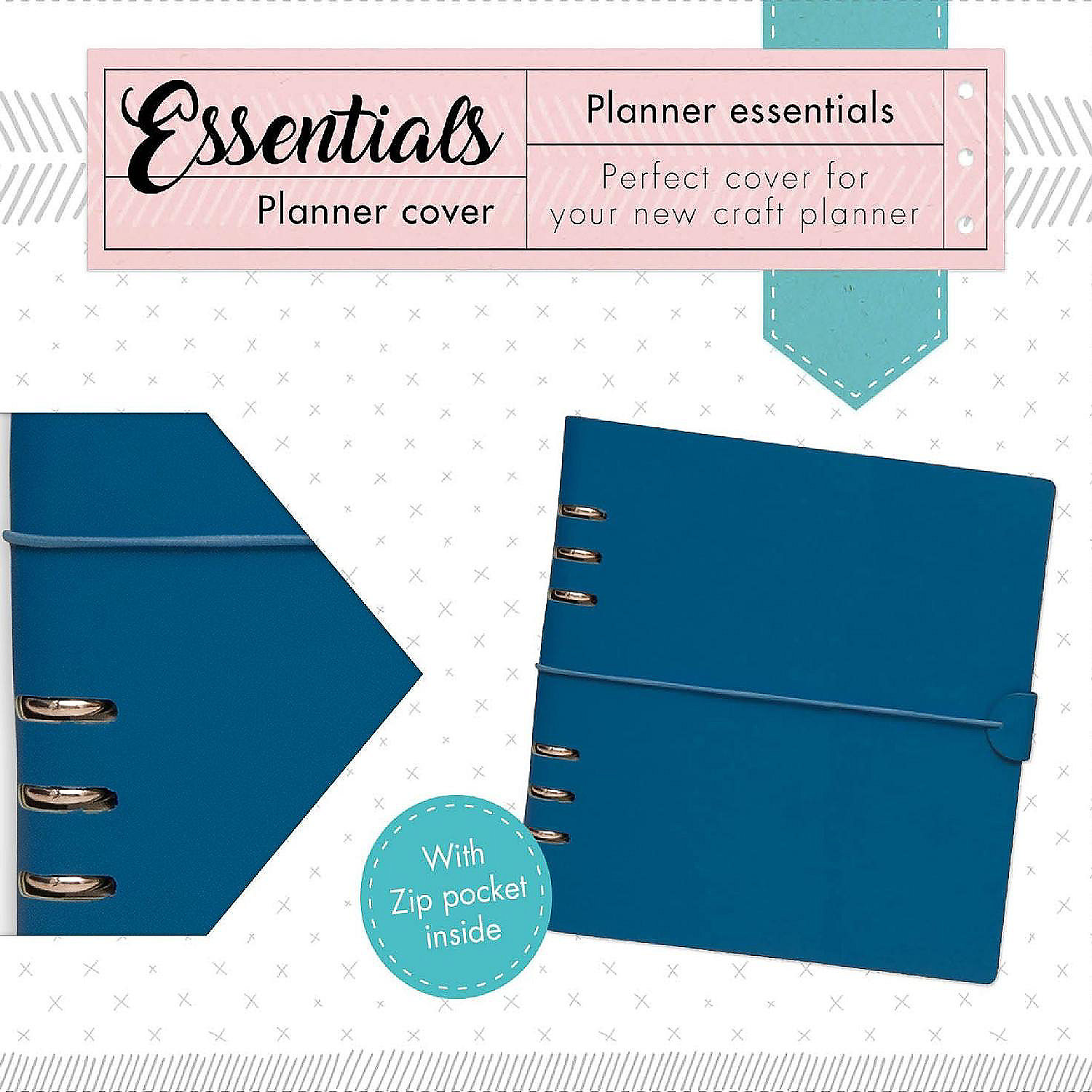 Studio Light SL Planner Jeans Blue Planner Essentials 240x230mm nr01 |  Oriental Trading