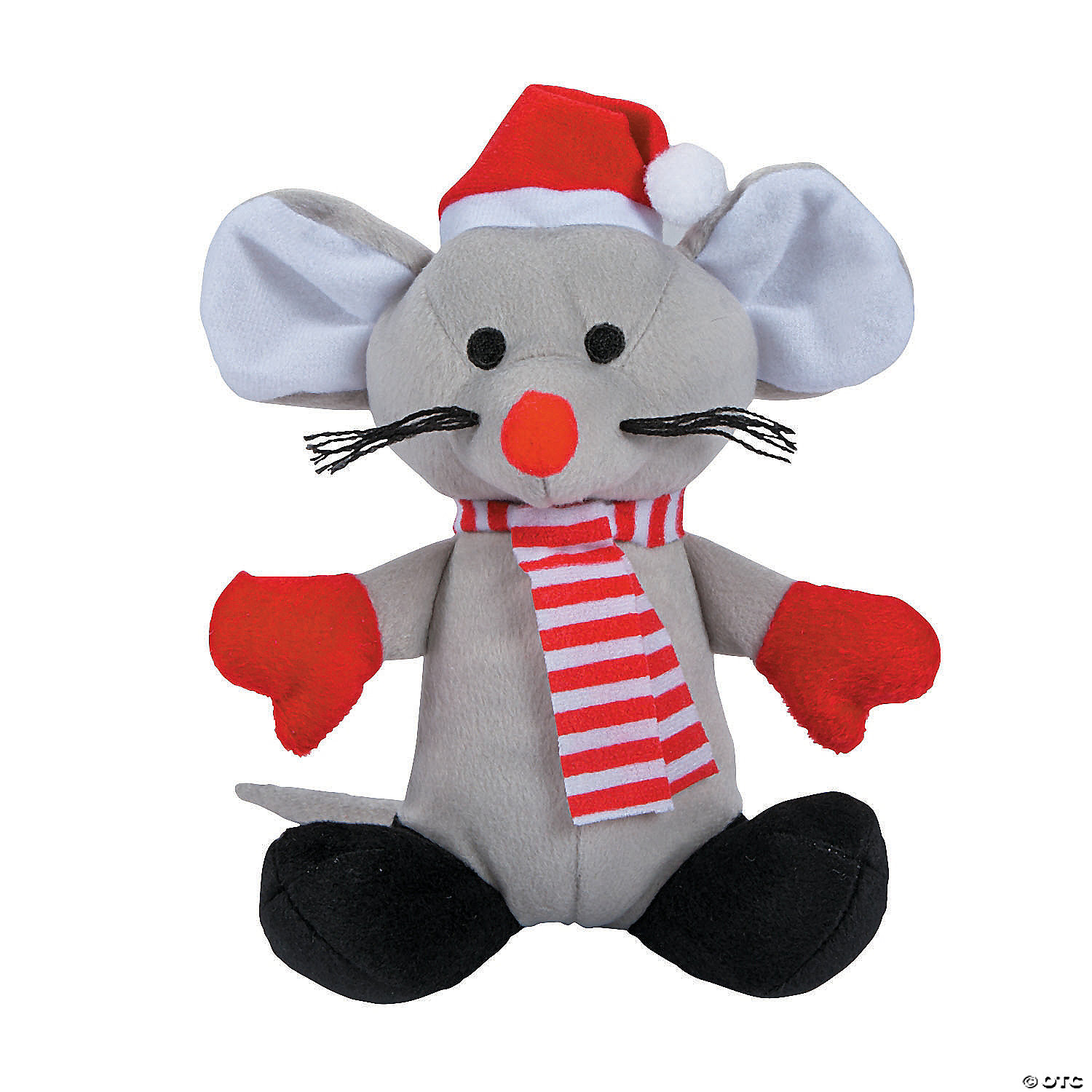 christmas mouse stuffed animal