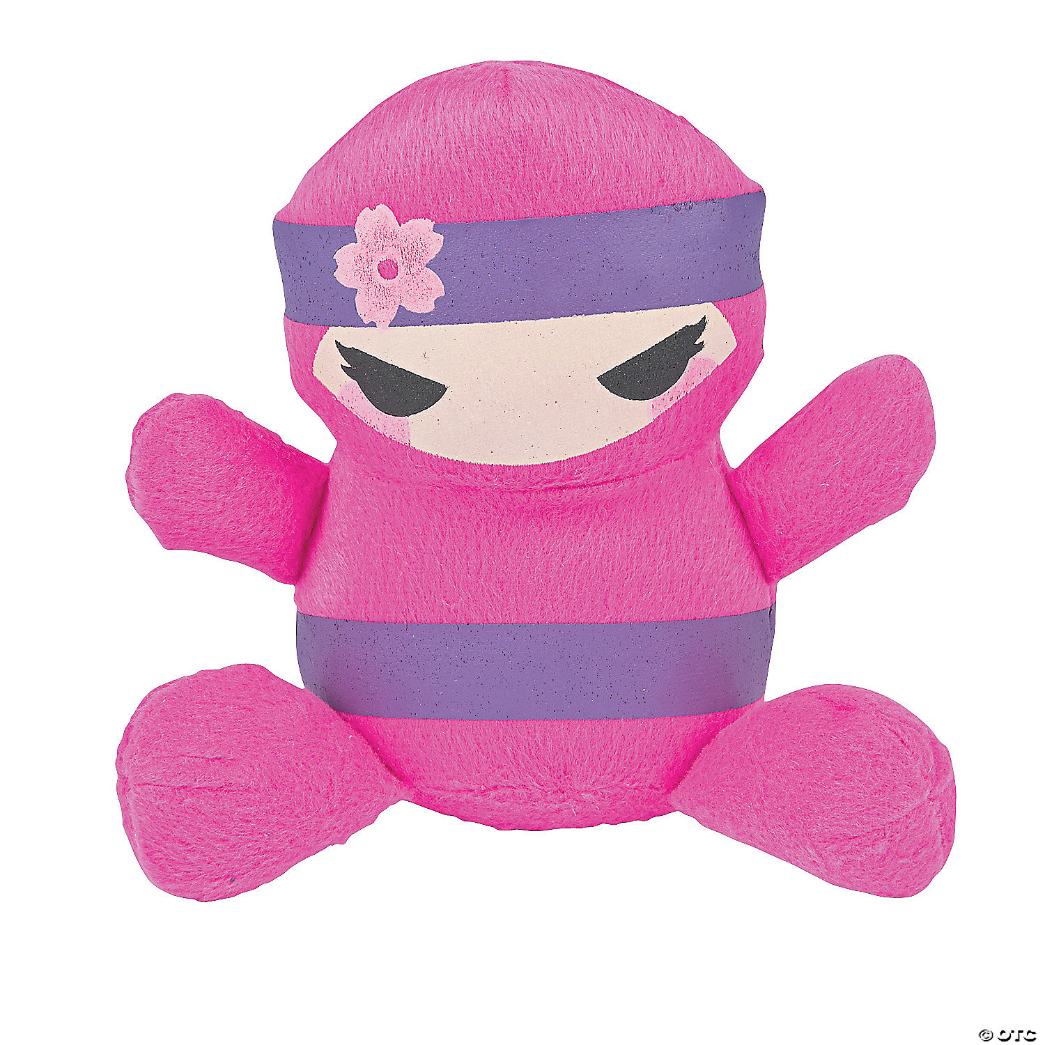 Stuffed Ninja Girls - 12 Pc. - Discontinued