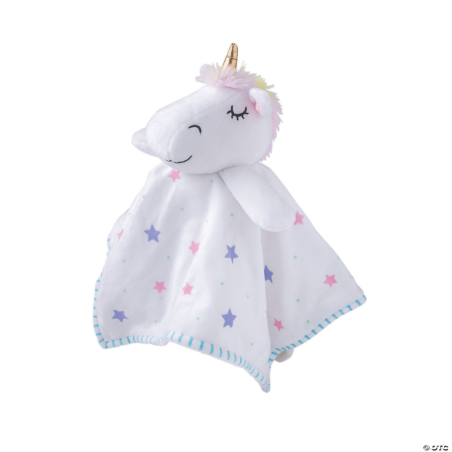 Stuffed Unicorn Baby Security Blanket Oriental Trading
