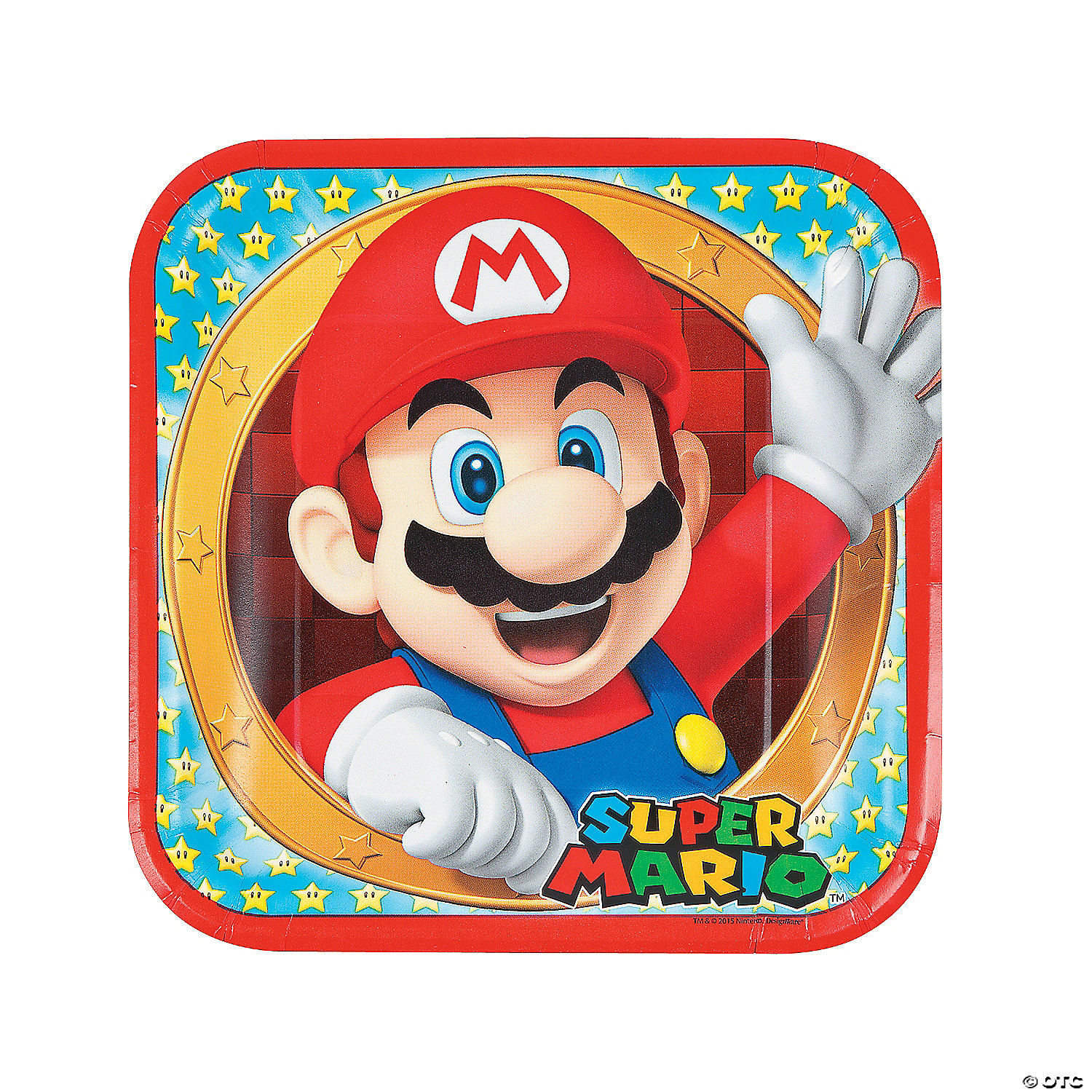 Plates Details about  / Super Mario Brothers Party Pack Seats 16 Napkins Cups and...