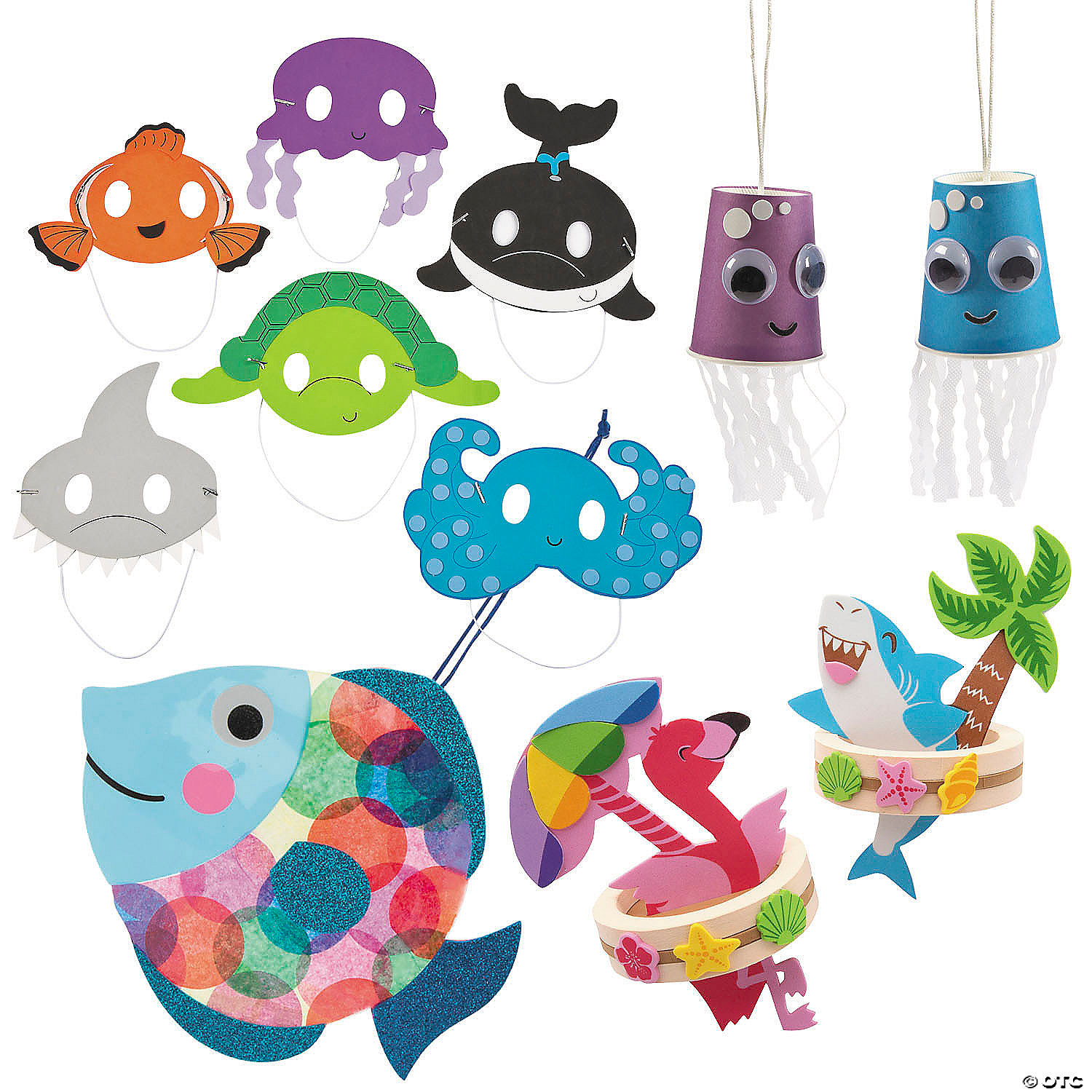 Super Sealife Craft Kit for 12 | Oriental Trading