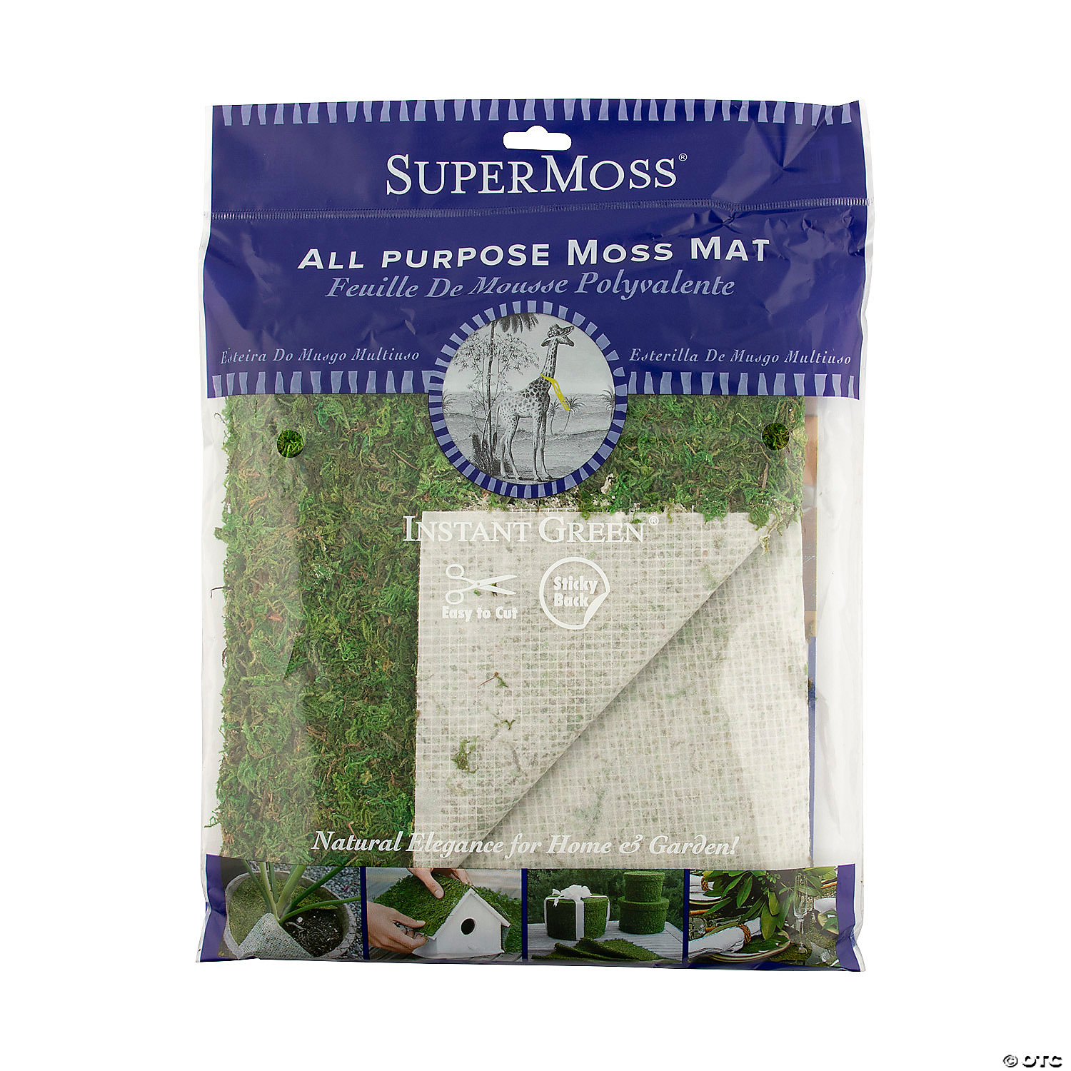 Artificial Spanish Moss Mat - Faux Moss Mat Roll