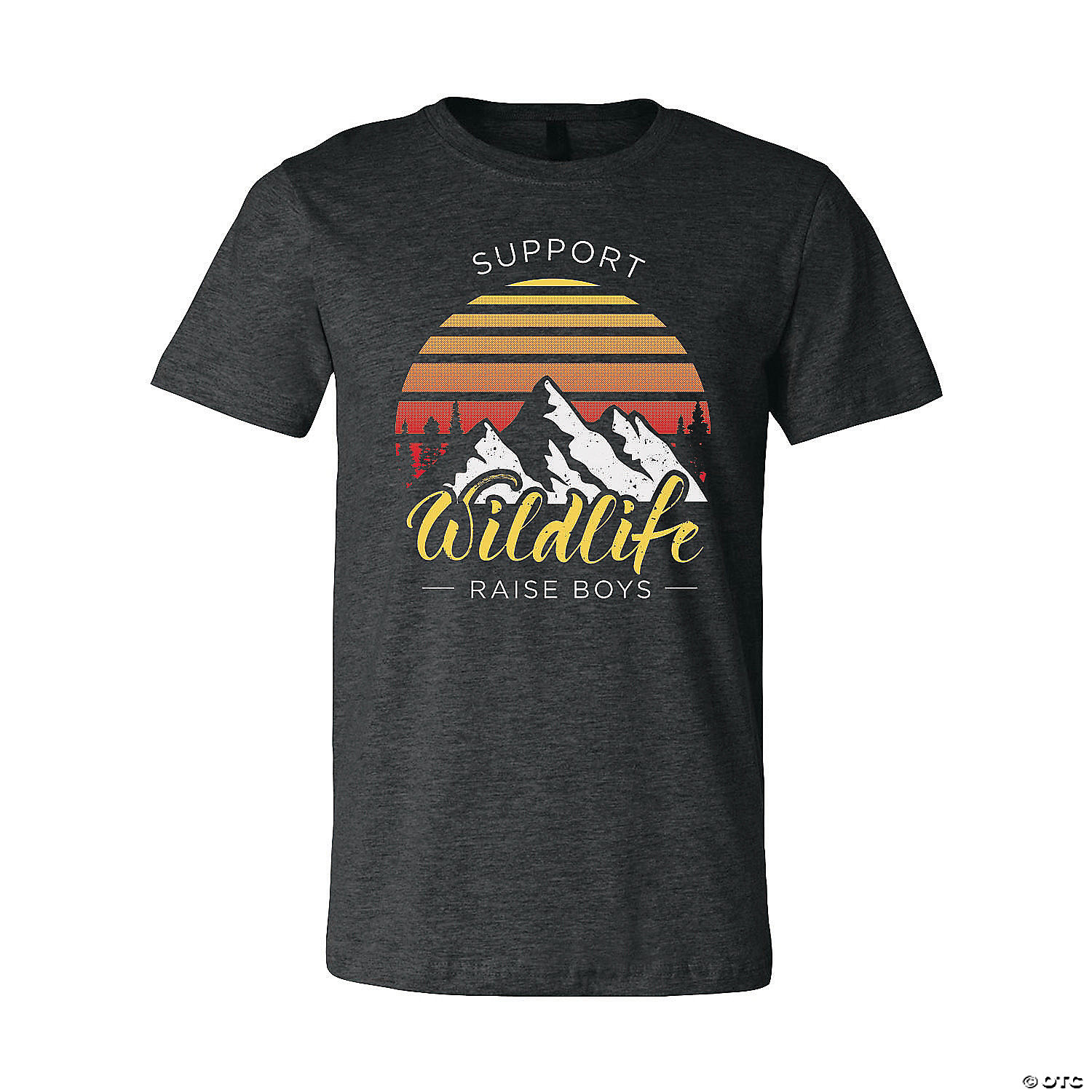 Support Wildlife - Raise Boys Adult’s T-Shirt | Oriental Trading