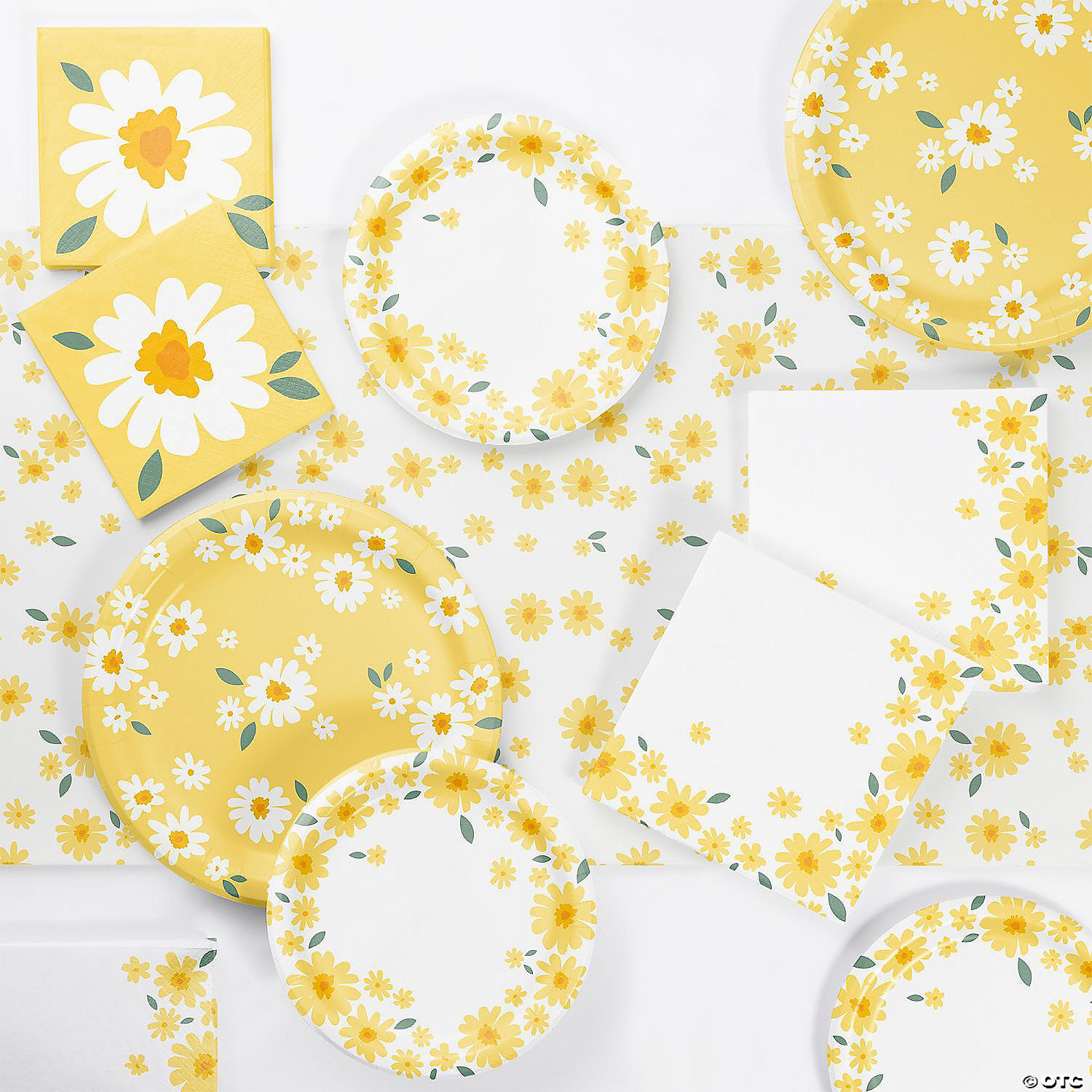 Sweet Daisy Tableware Set, Serves 8 Oriental Trading