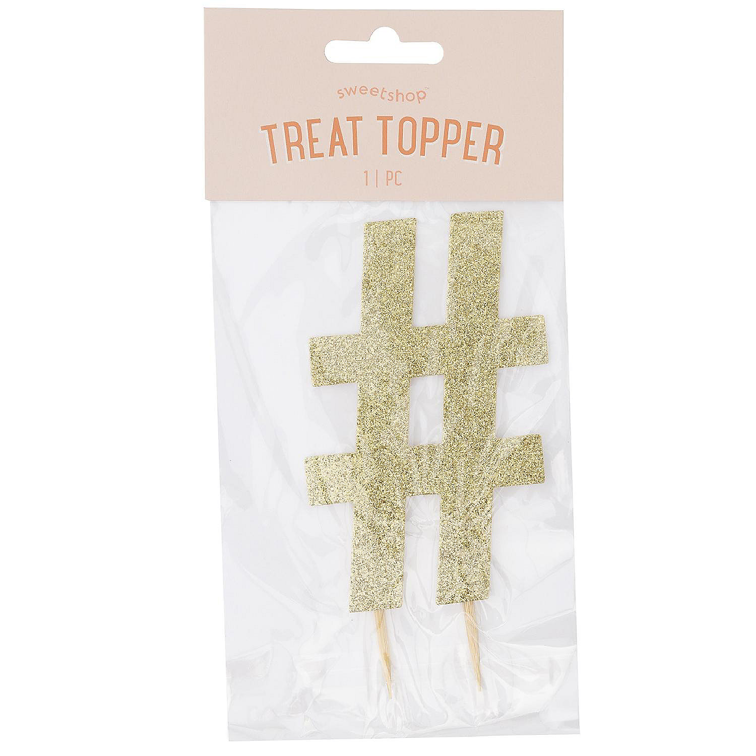 Cake TopperHashtag Oriental Trading