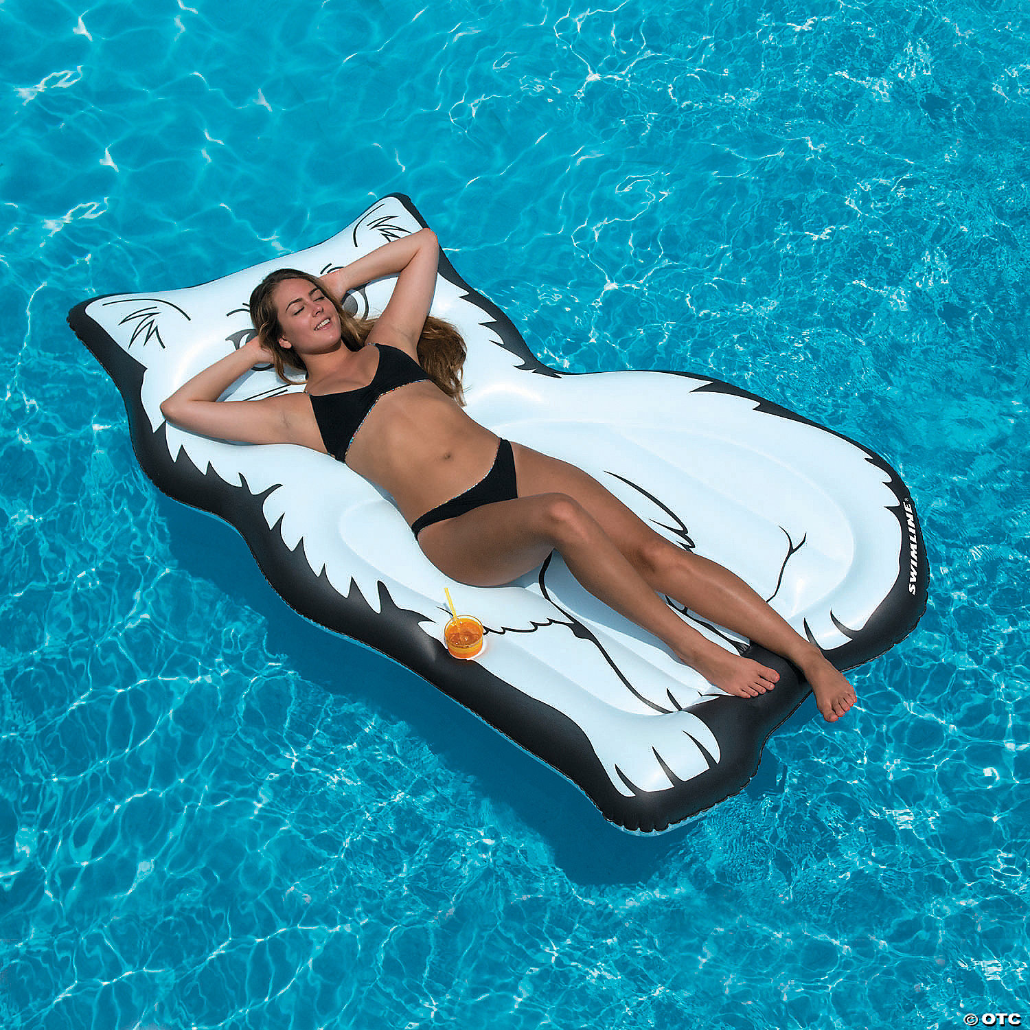 Swimline Inflatable Glass of Red Wine Raft Float Mat for Swimming Pool or Beach for sale online 